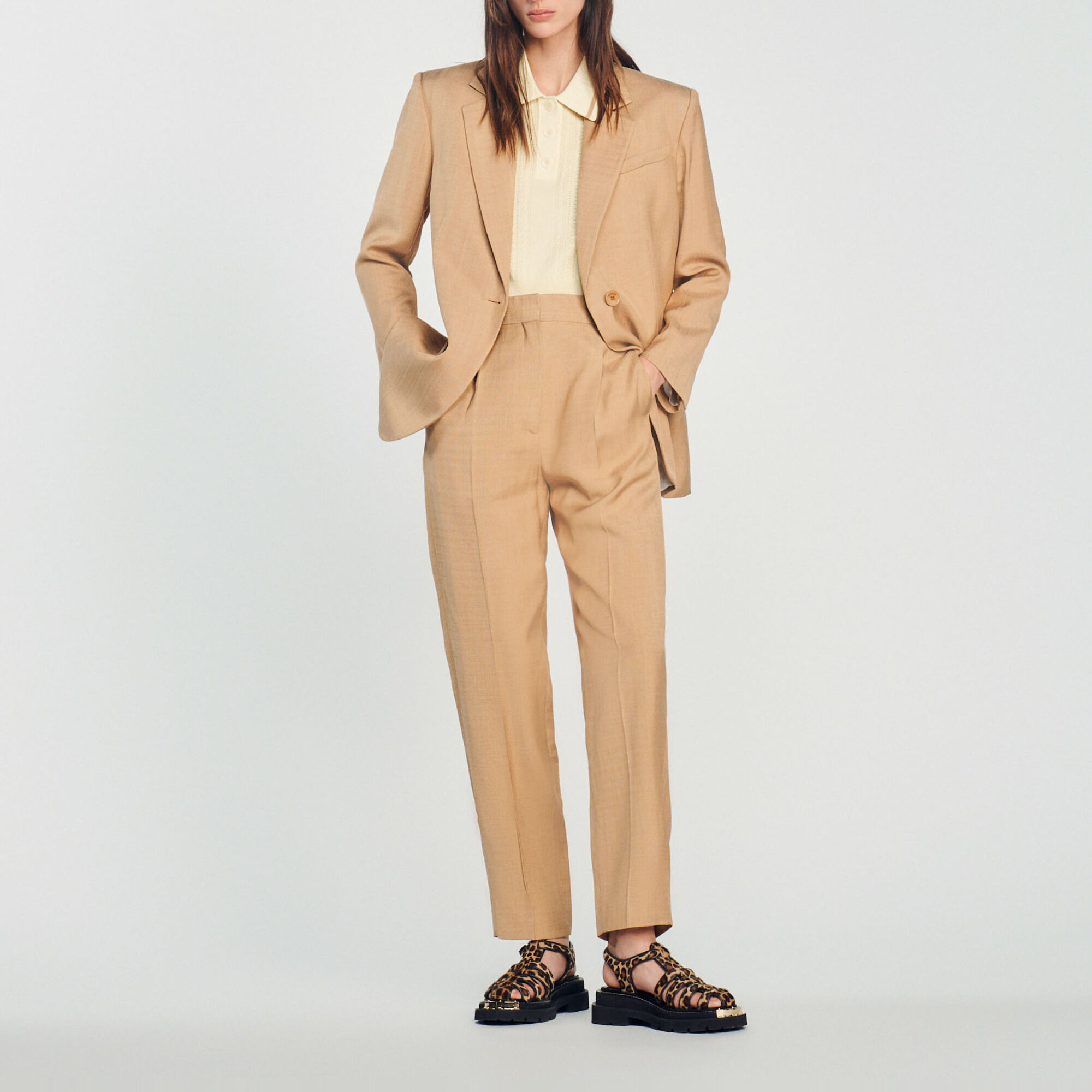 Sandro tailleur femme clearance