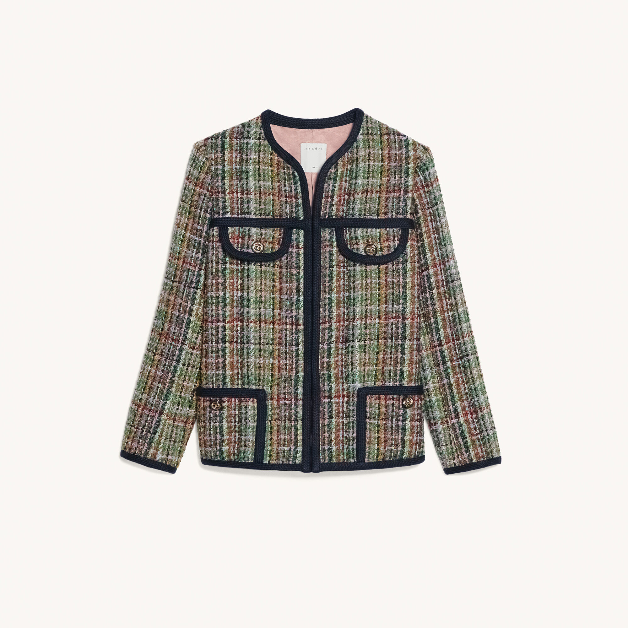 Veste tweed sandro clearance