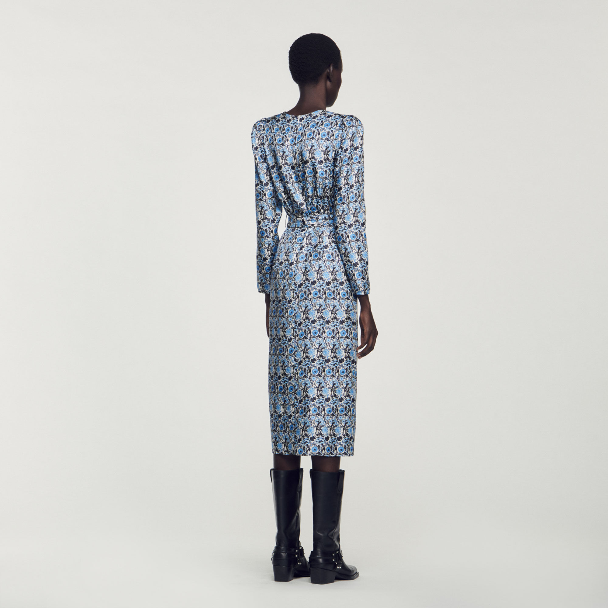 Robe longue sandro deals