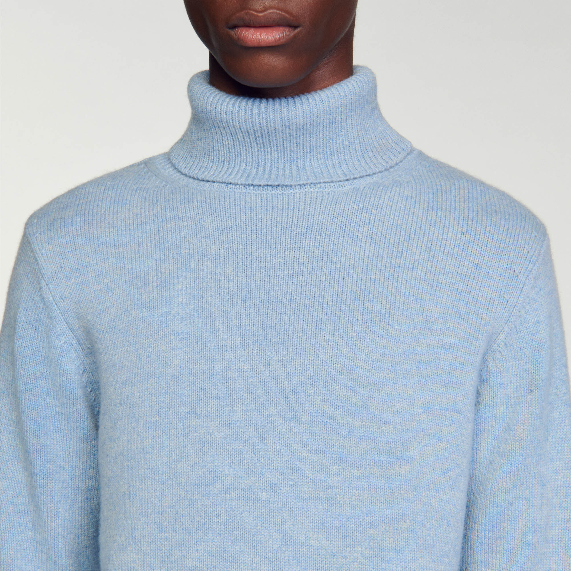 Col roulé en cachemire homme deals