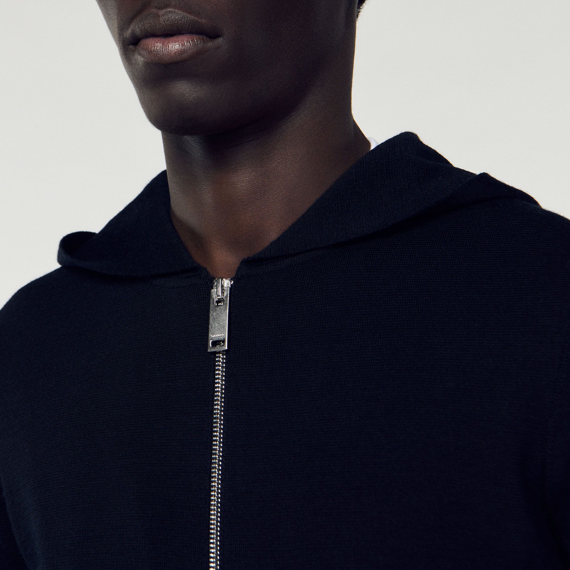Gilet zippé capuche hotsell homme