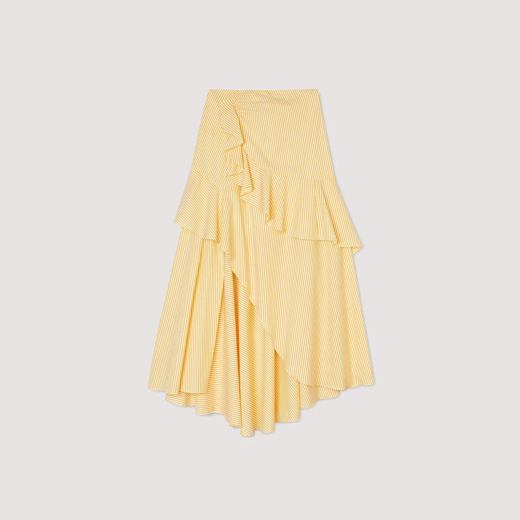 Jupe verte sandro store