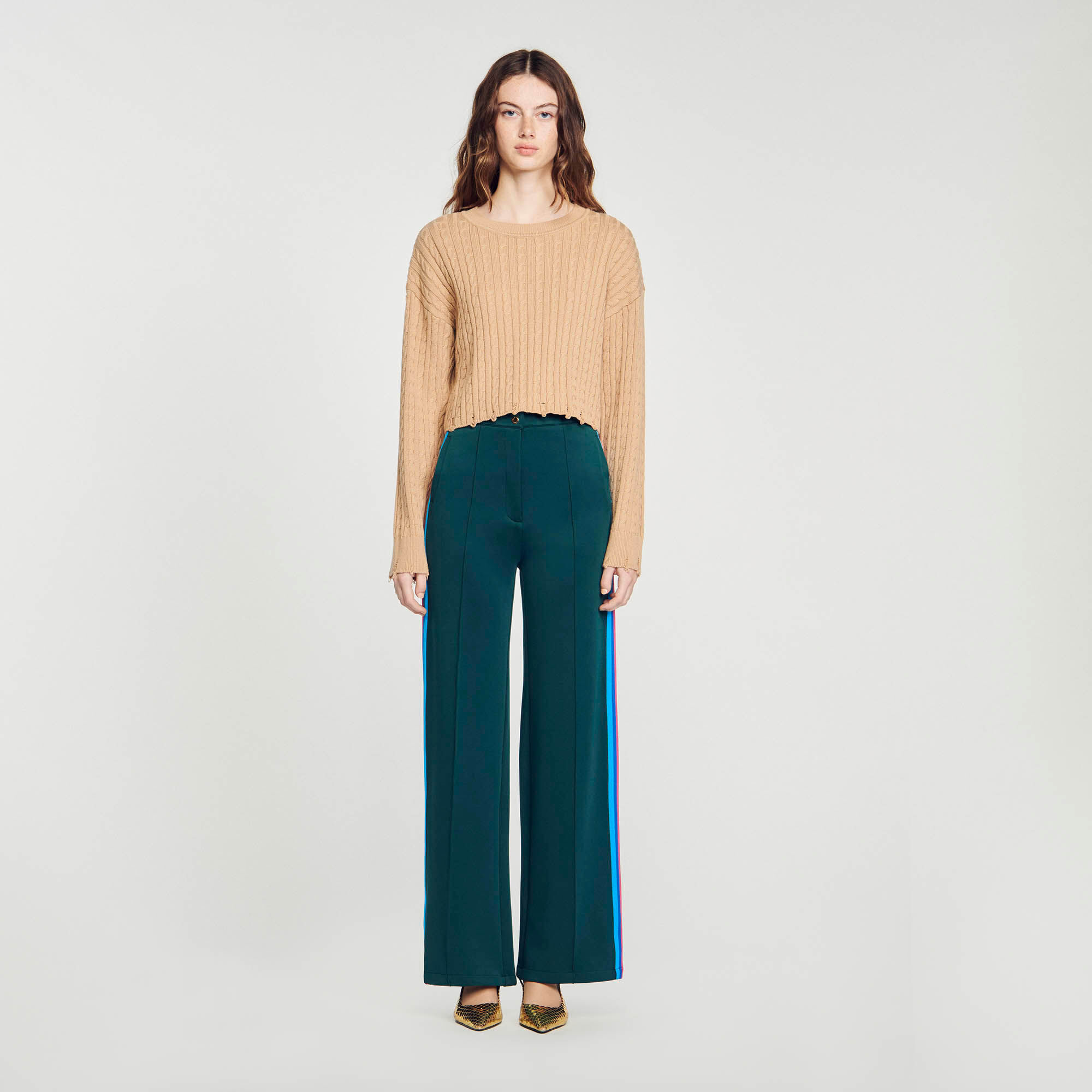 Pull court et large femme new arrivals