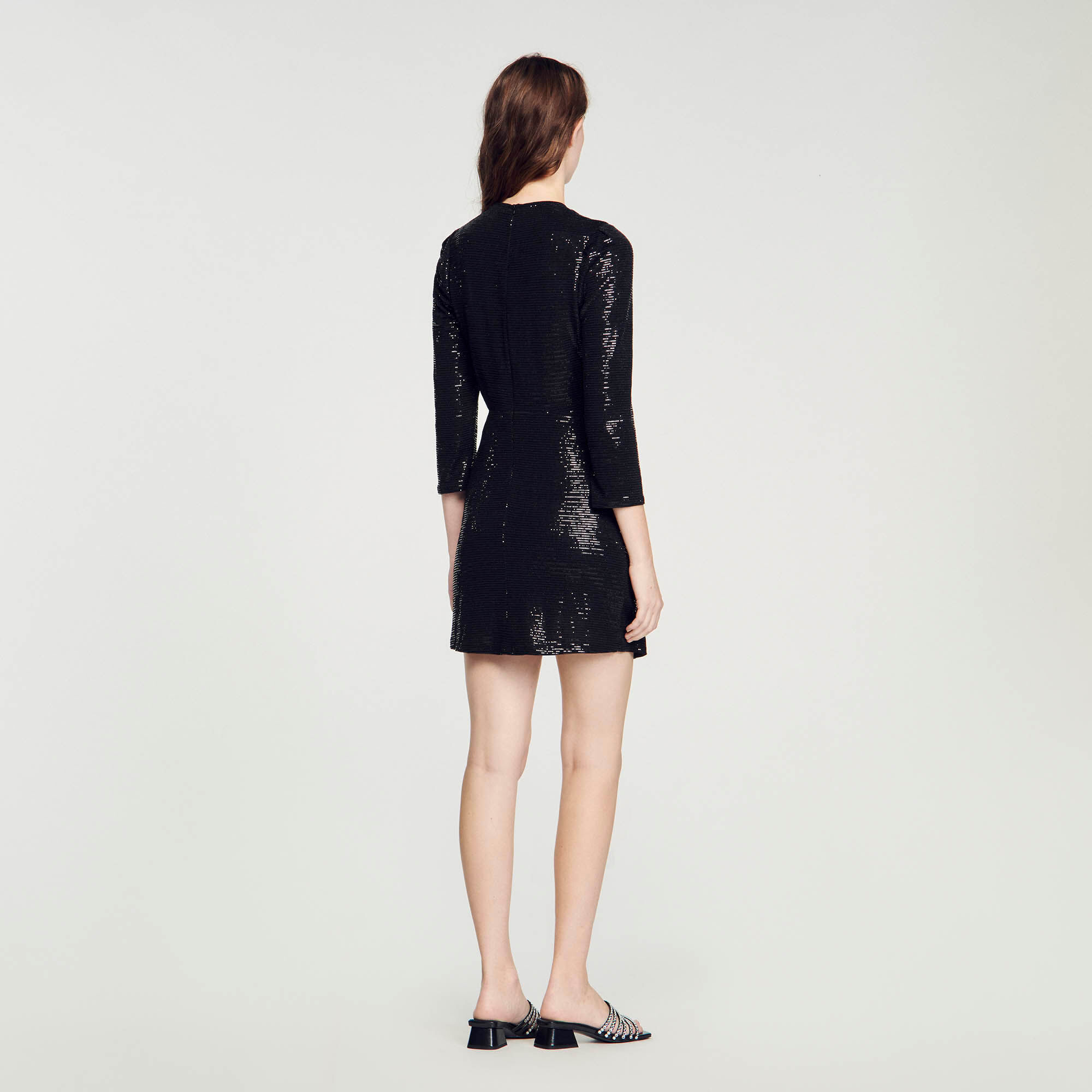 Robe courte sandro outlet