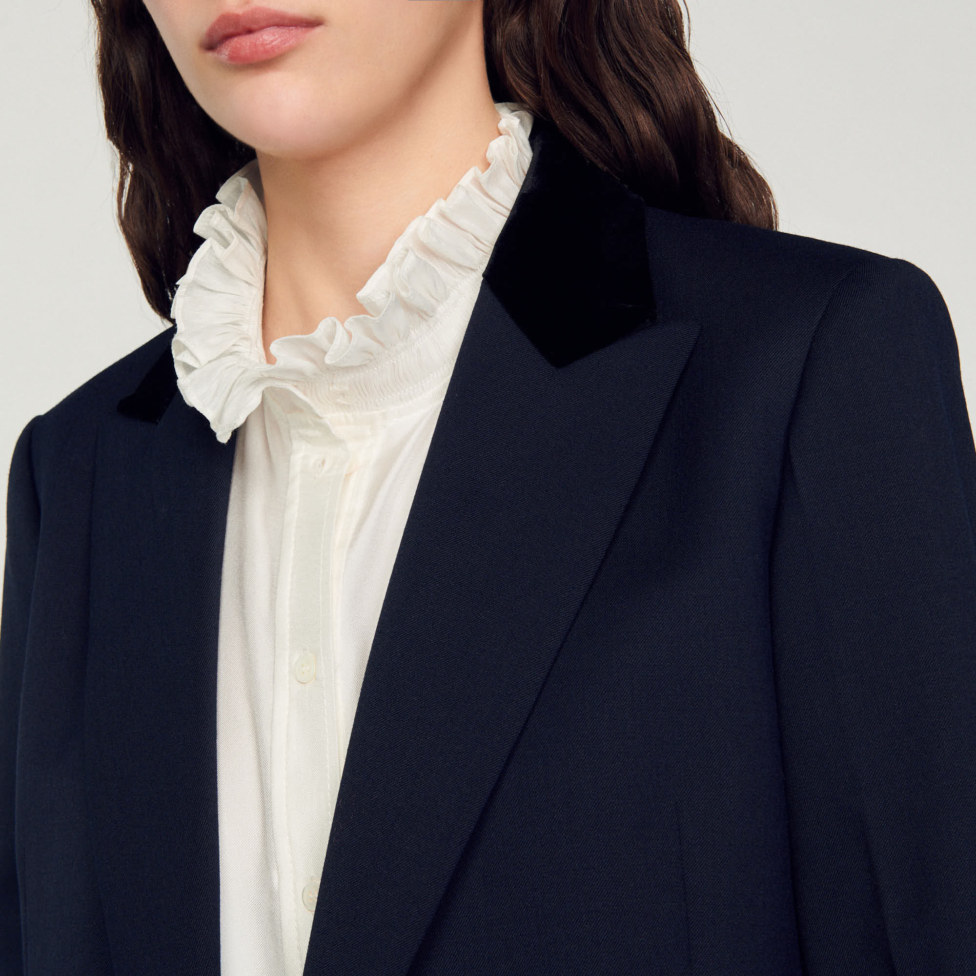 Veste de tailleur SFPVE00566 Blousons Vestes Sandro Paris