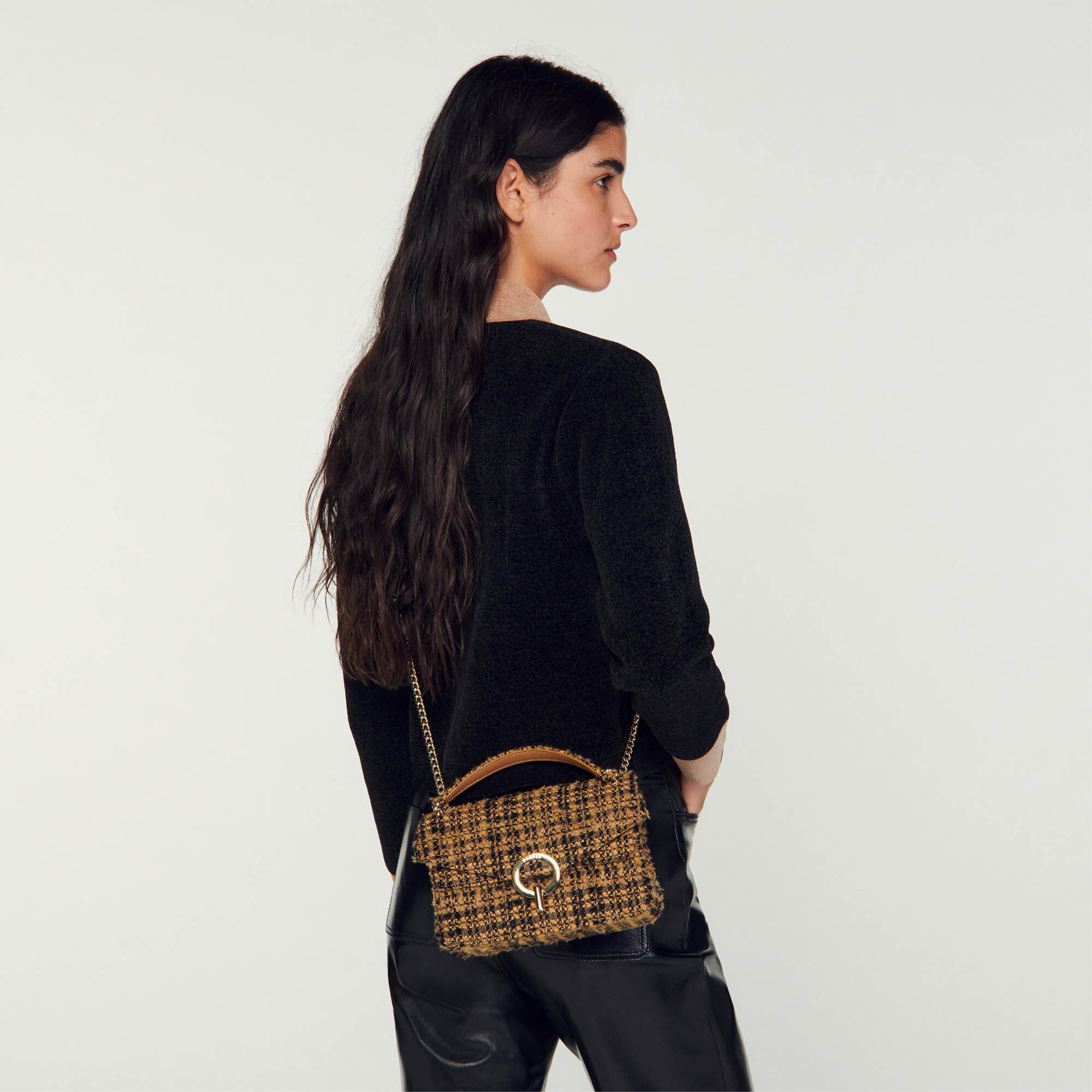 Sac sandro noir on sale