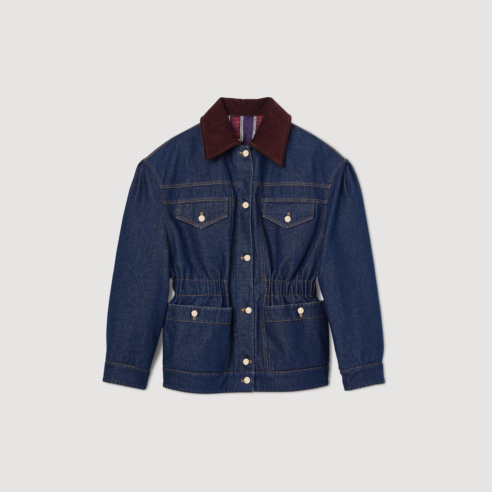 Veste jean on sale sandro femme