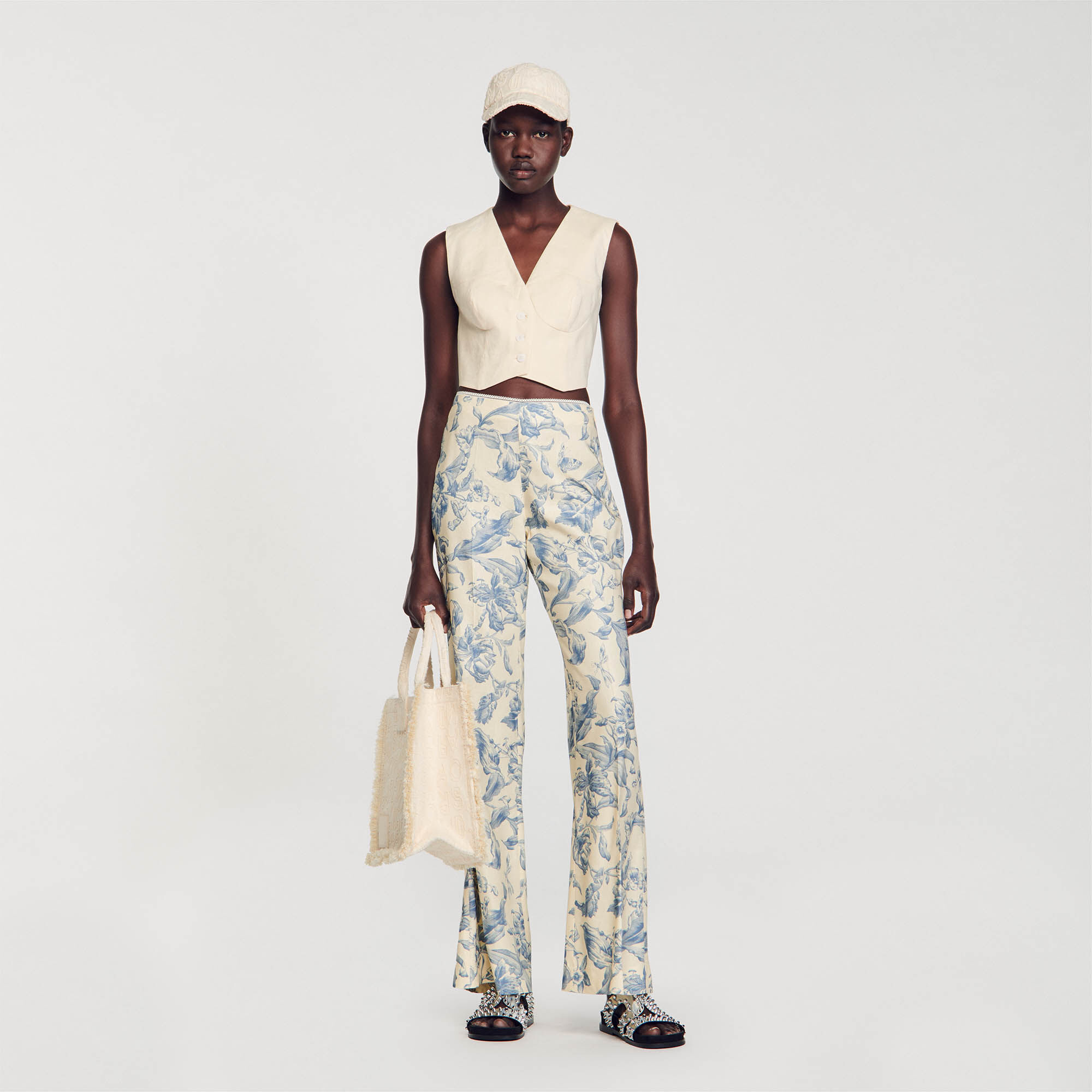 Pantalon bariolé femme deals