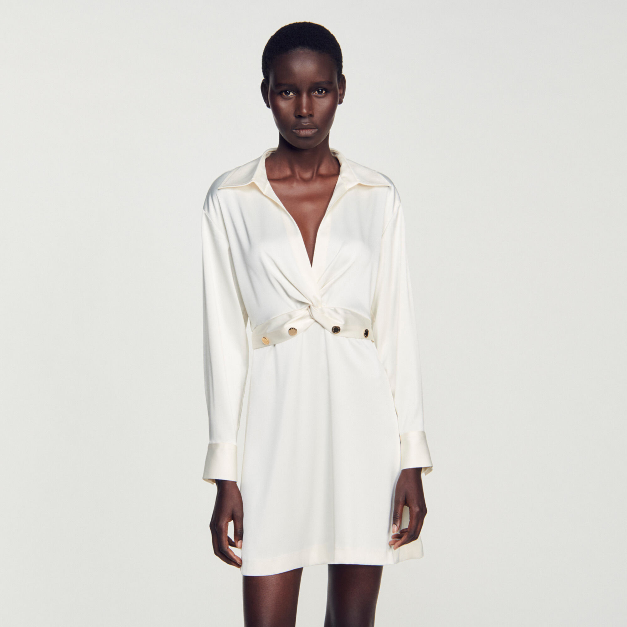 Robe courte sandro online