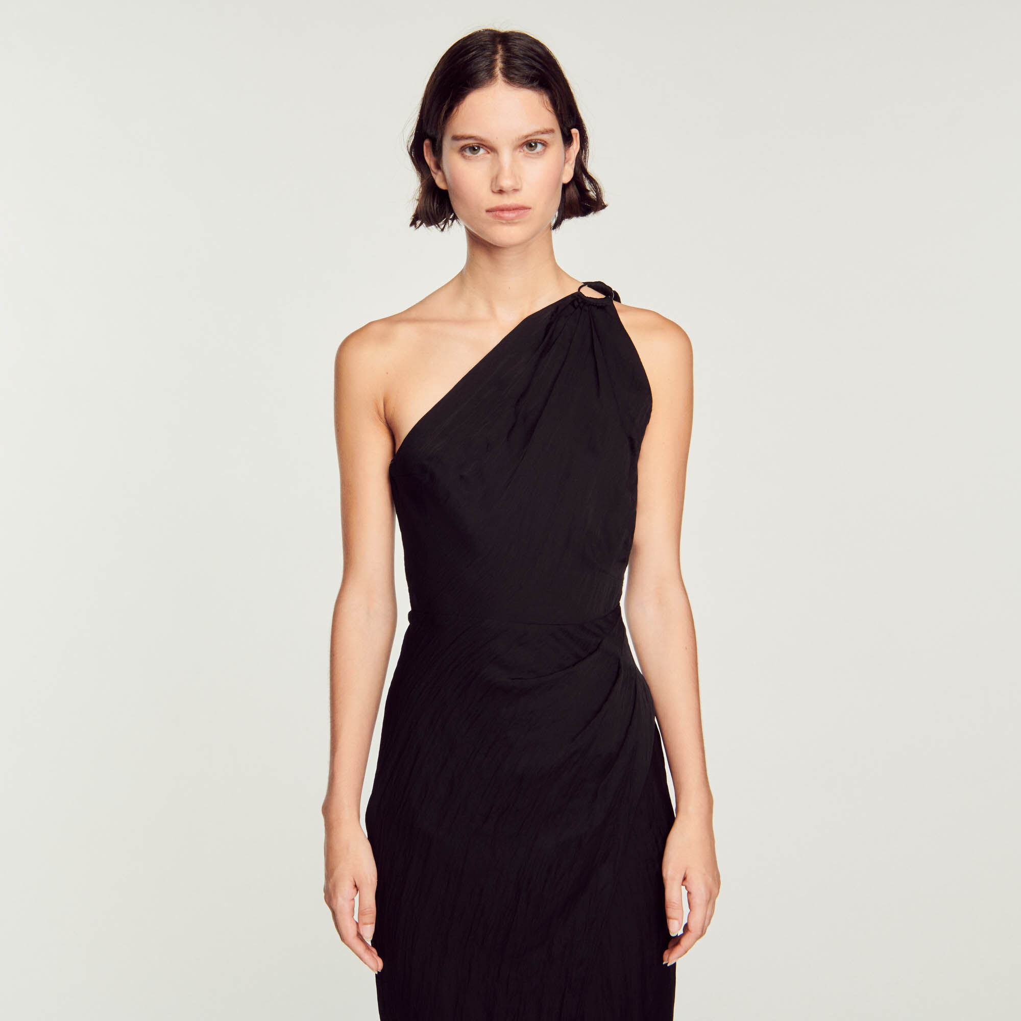 Robe asym trique SFPRO03105 Robes Sandro Paris