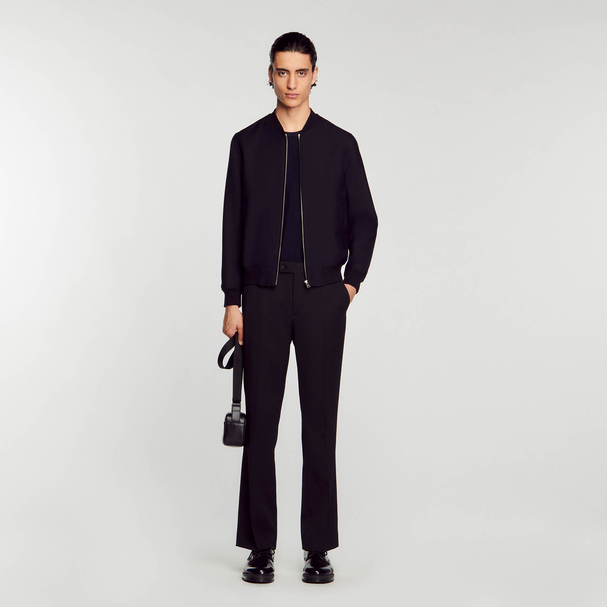 Blouson teddy en laine