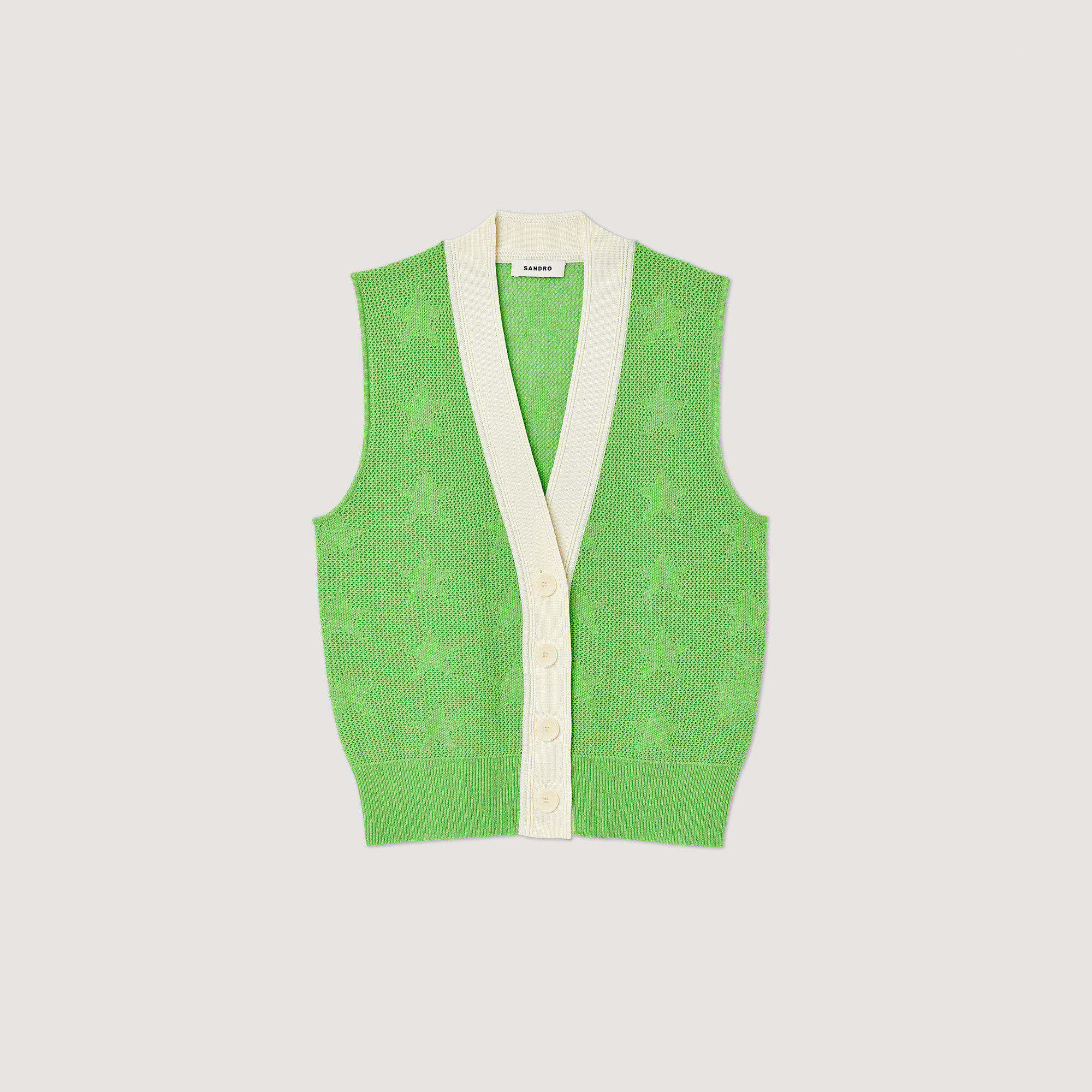 Gilet sandro femme sales