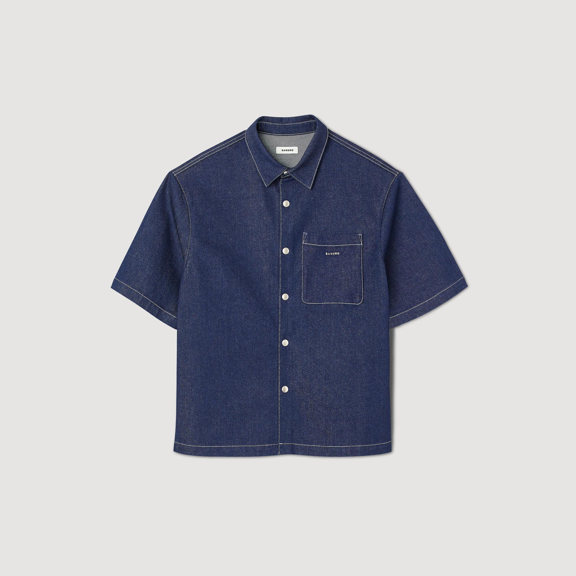 Chemises sandro 2025 homme