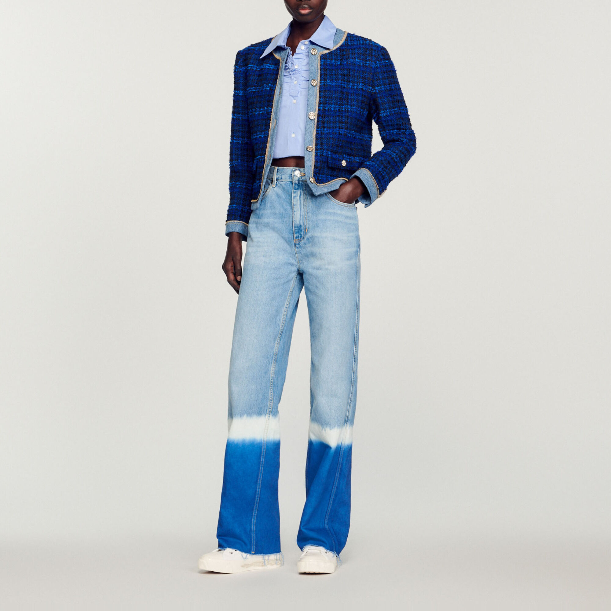 Veste tweed sandro online