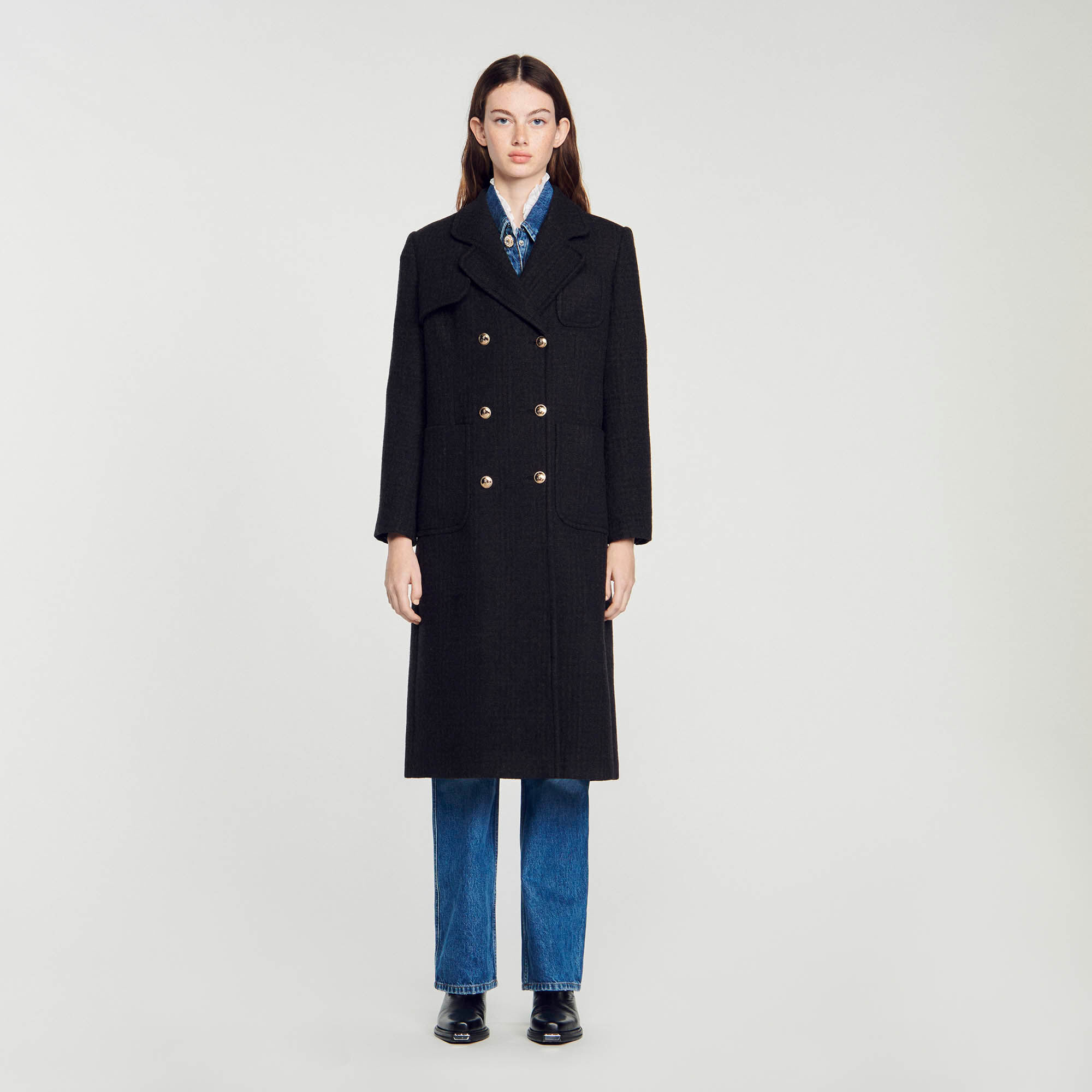 Caban best sale sandro femme