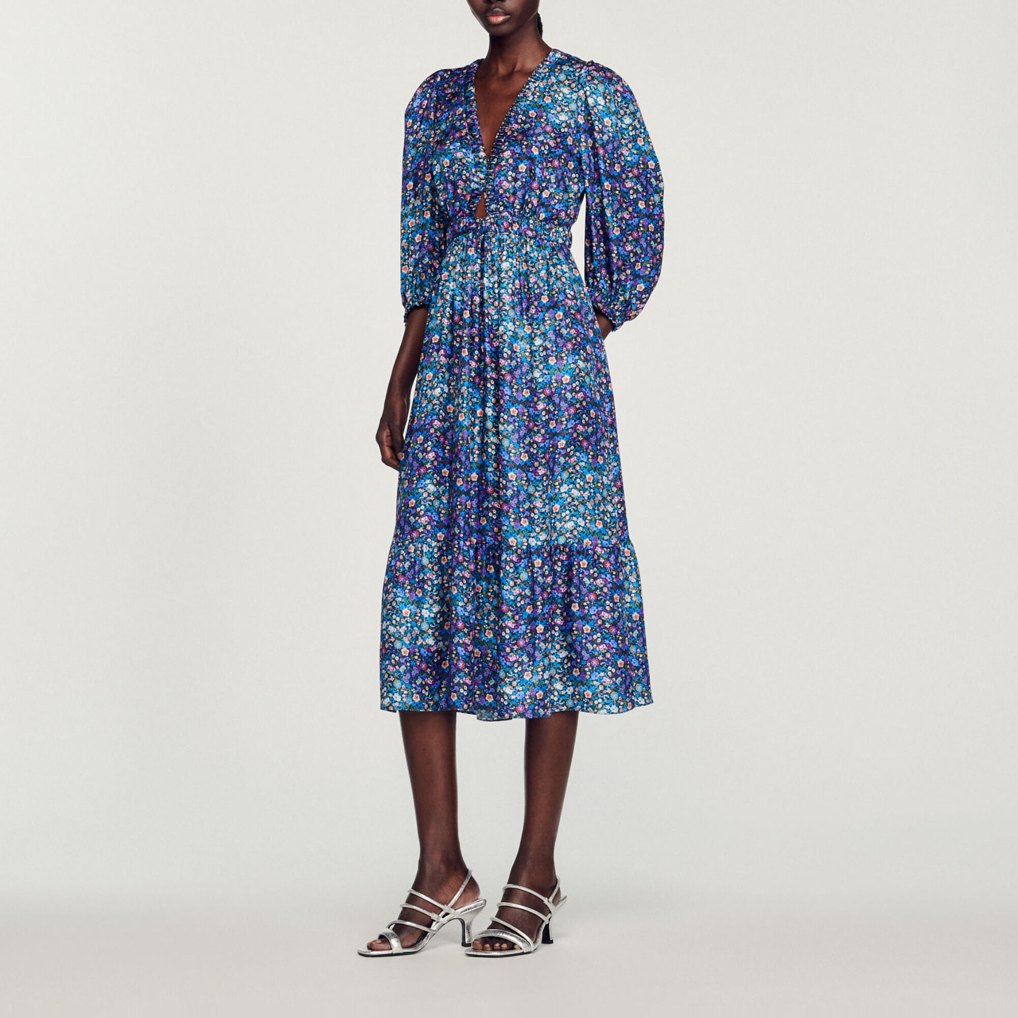 Robe sandro sales fleurie