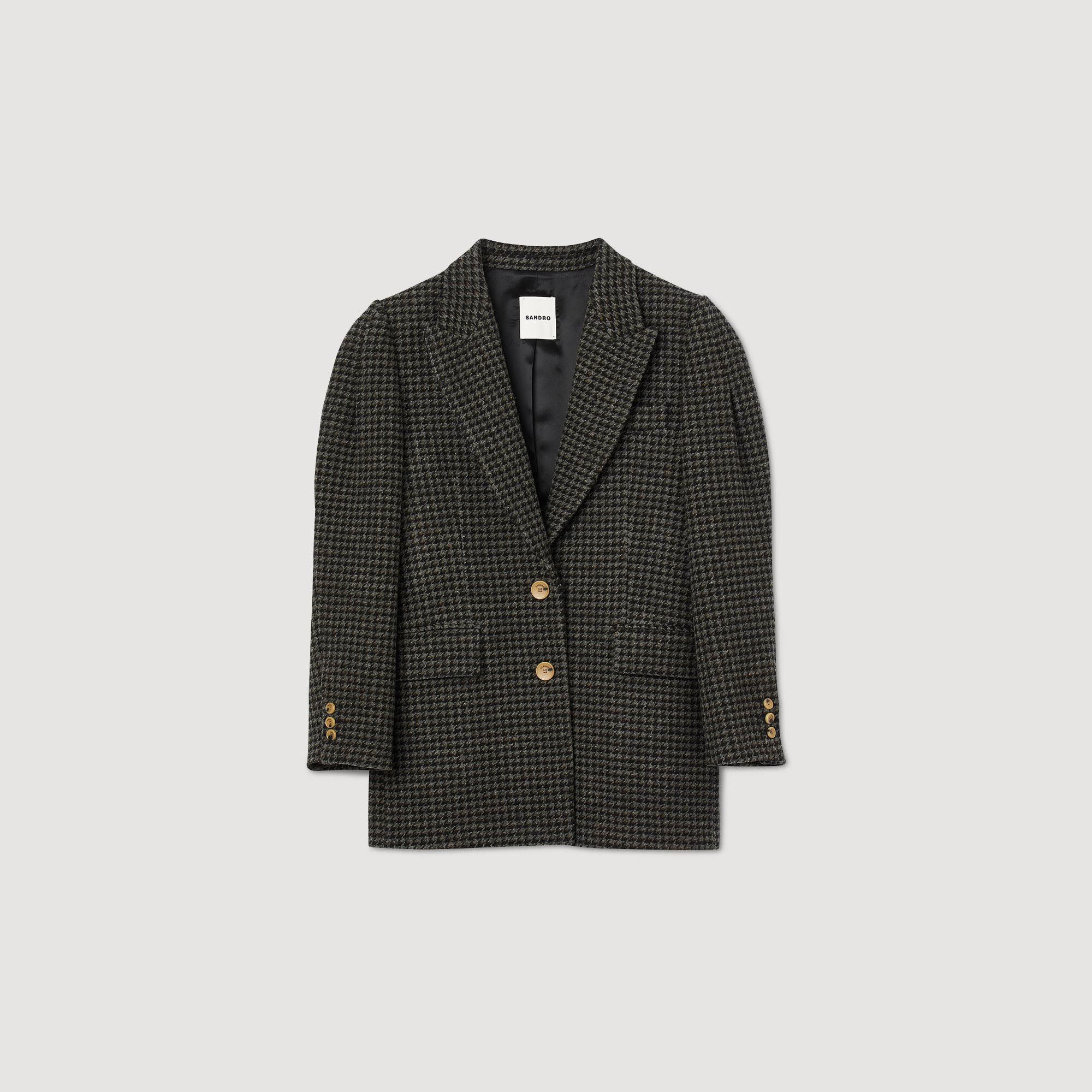 Sandro veste sales pied de poule