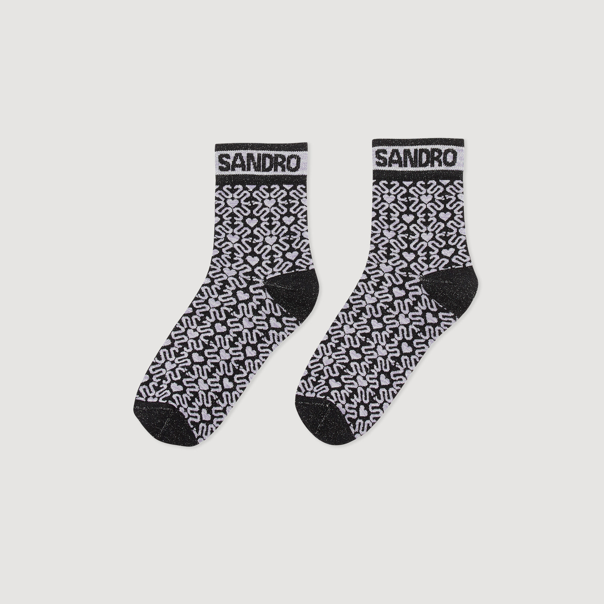 basket chaussette sandro