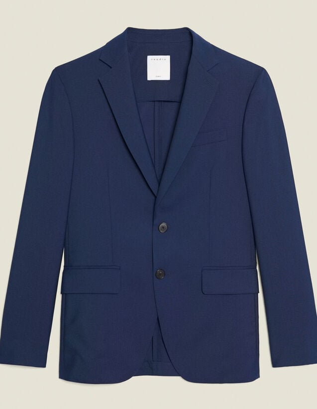 Sandro Veste de costume en laine froide. 2 Sandro Veste de costume en laine froide. 2