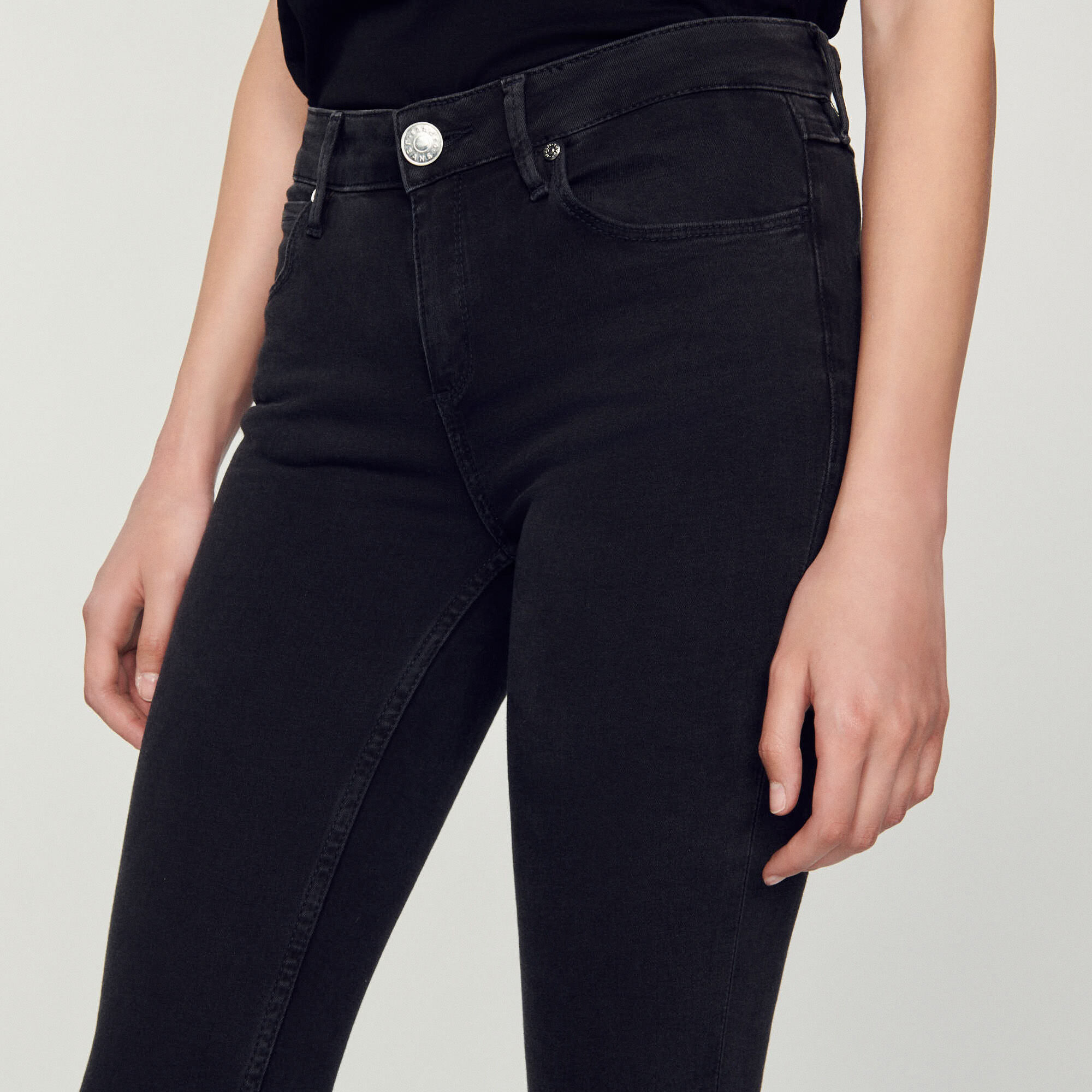 Jeans femme outlet slim noir