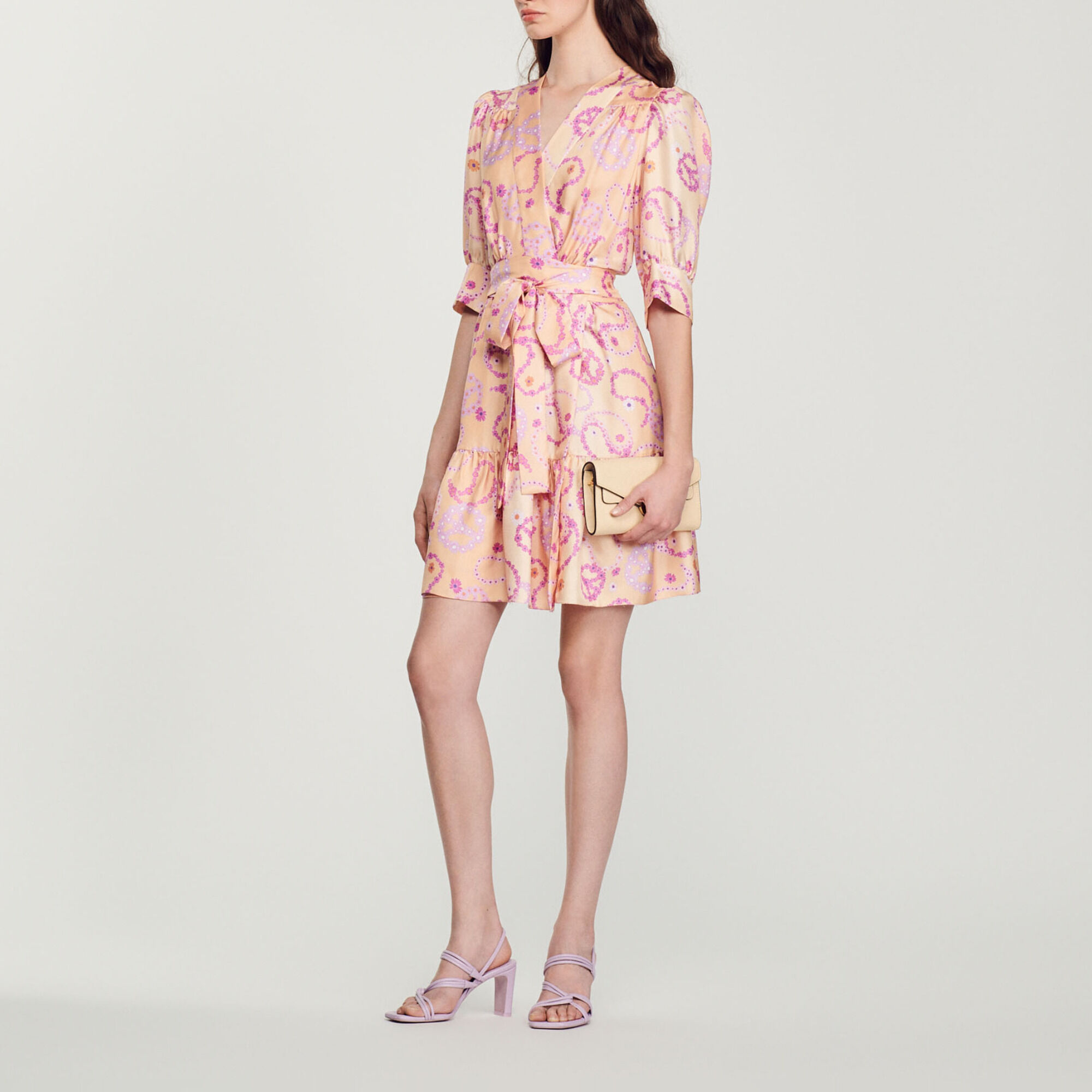 Robe discount sandro soie