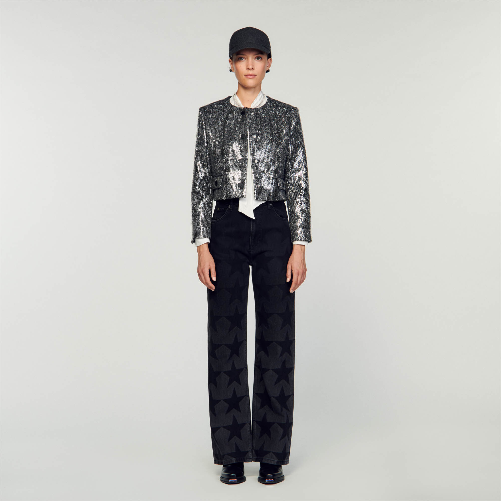 Veste en hot sale maille structurée zara