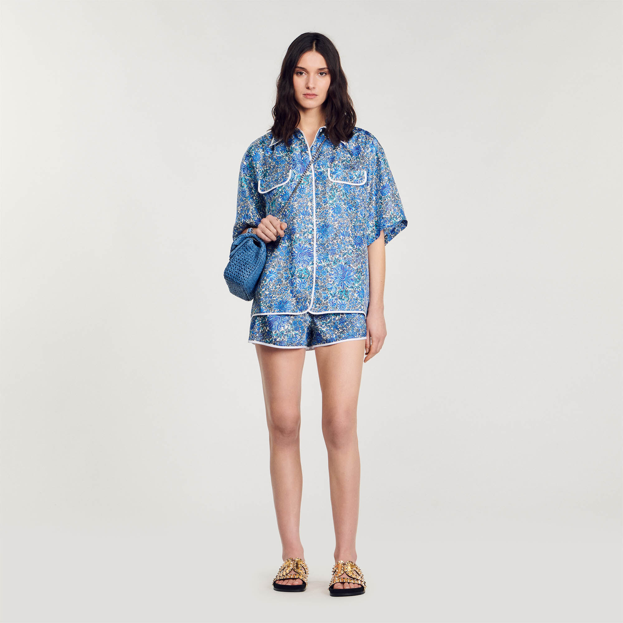 Sandro discount chemisier femme