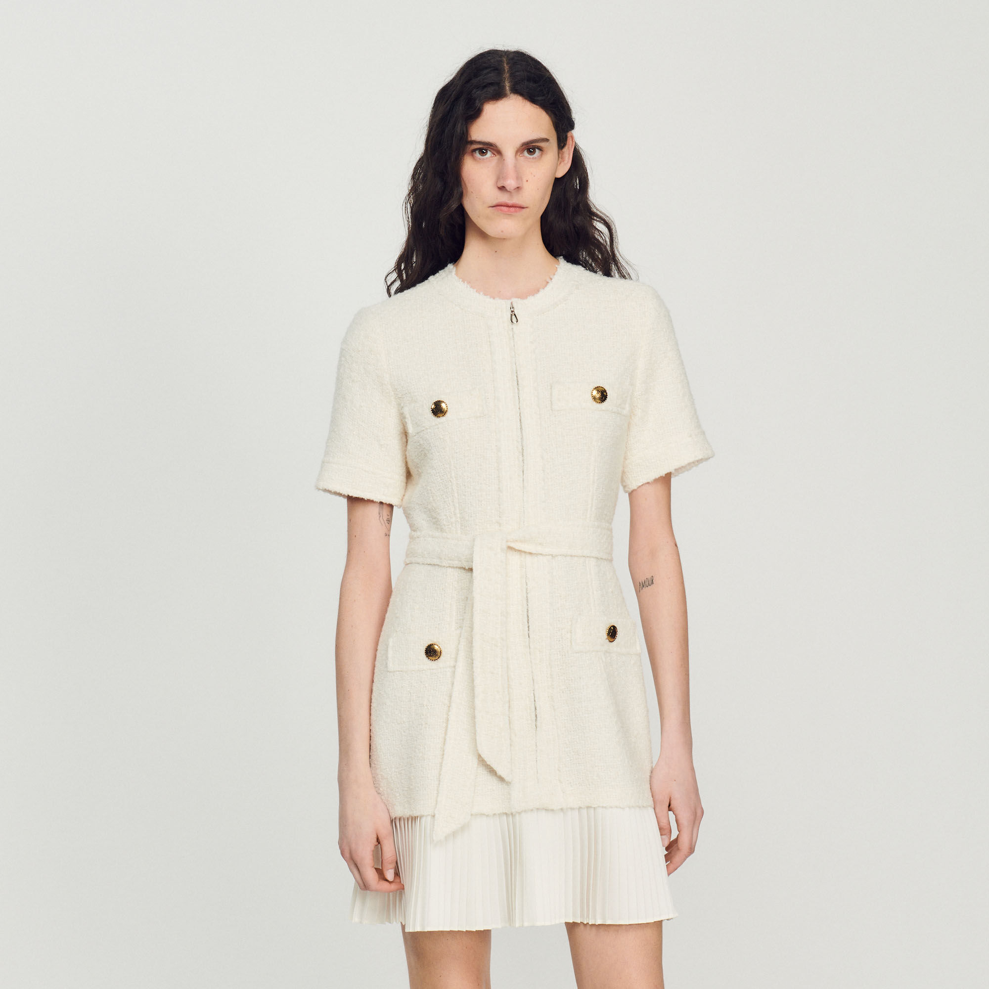 Robe manteau sandro clearance