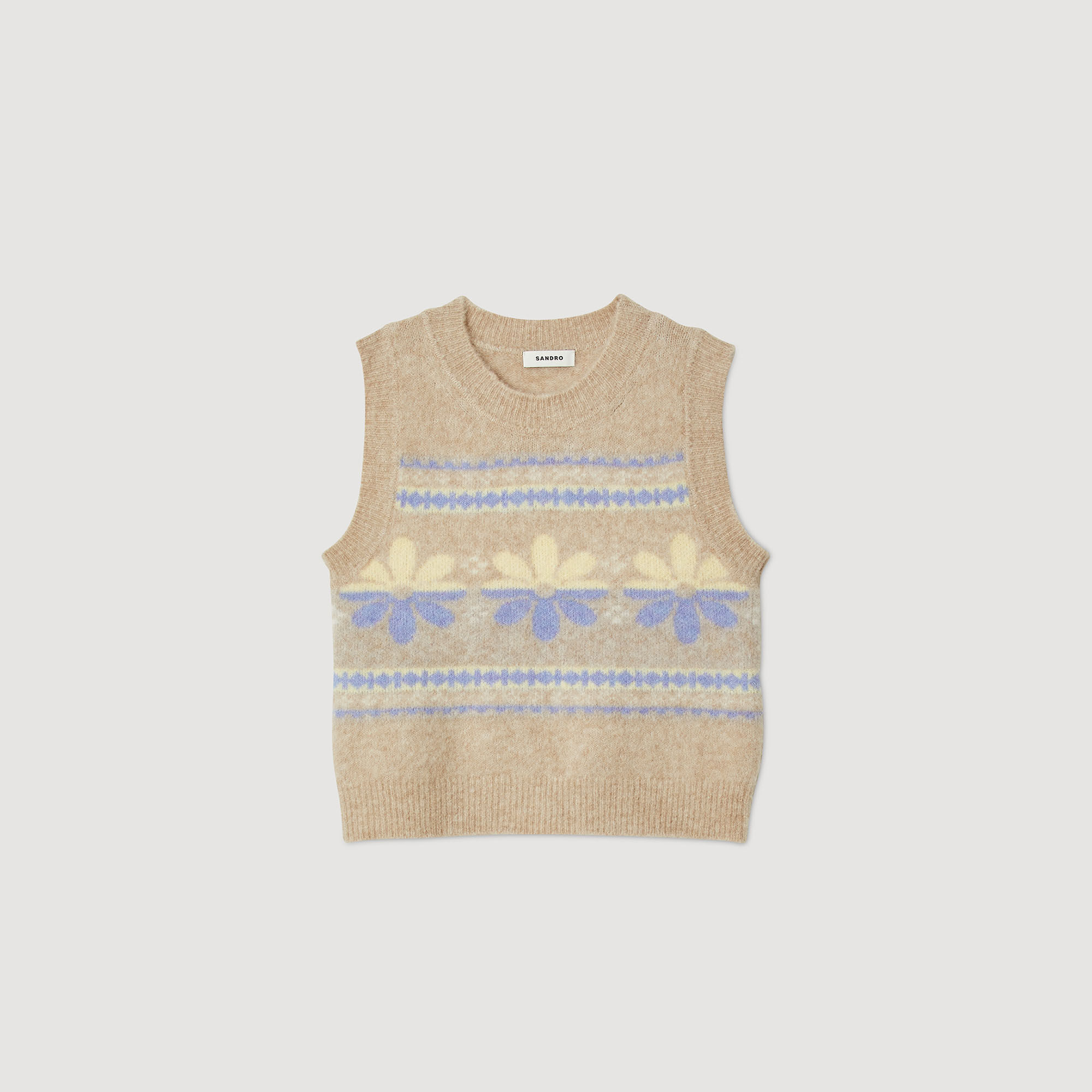 Pull sans manche store sandro