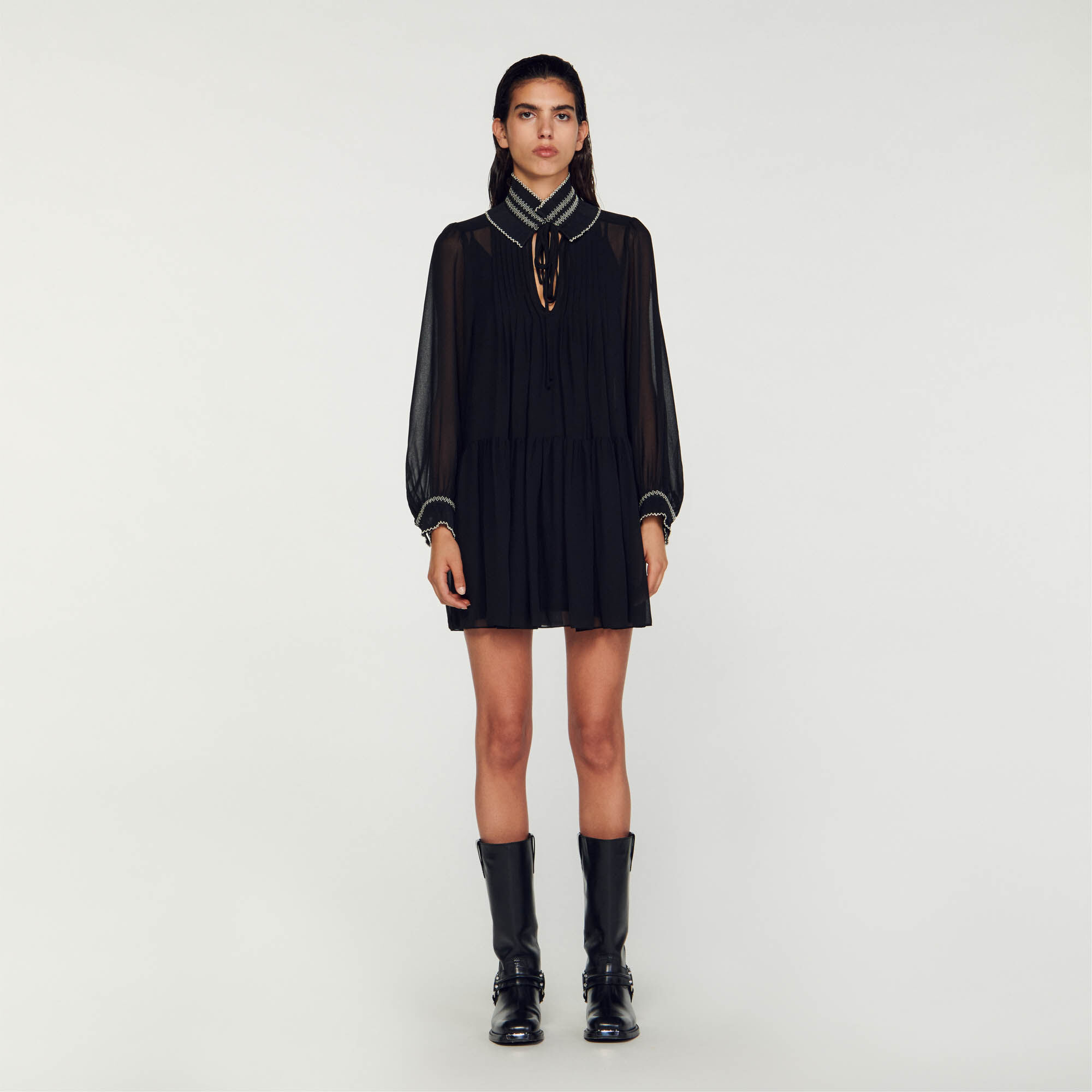 Robe hotsell patineuse sandro