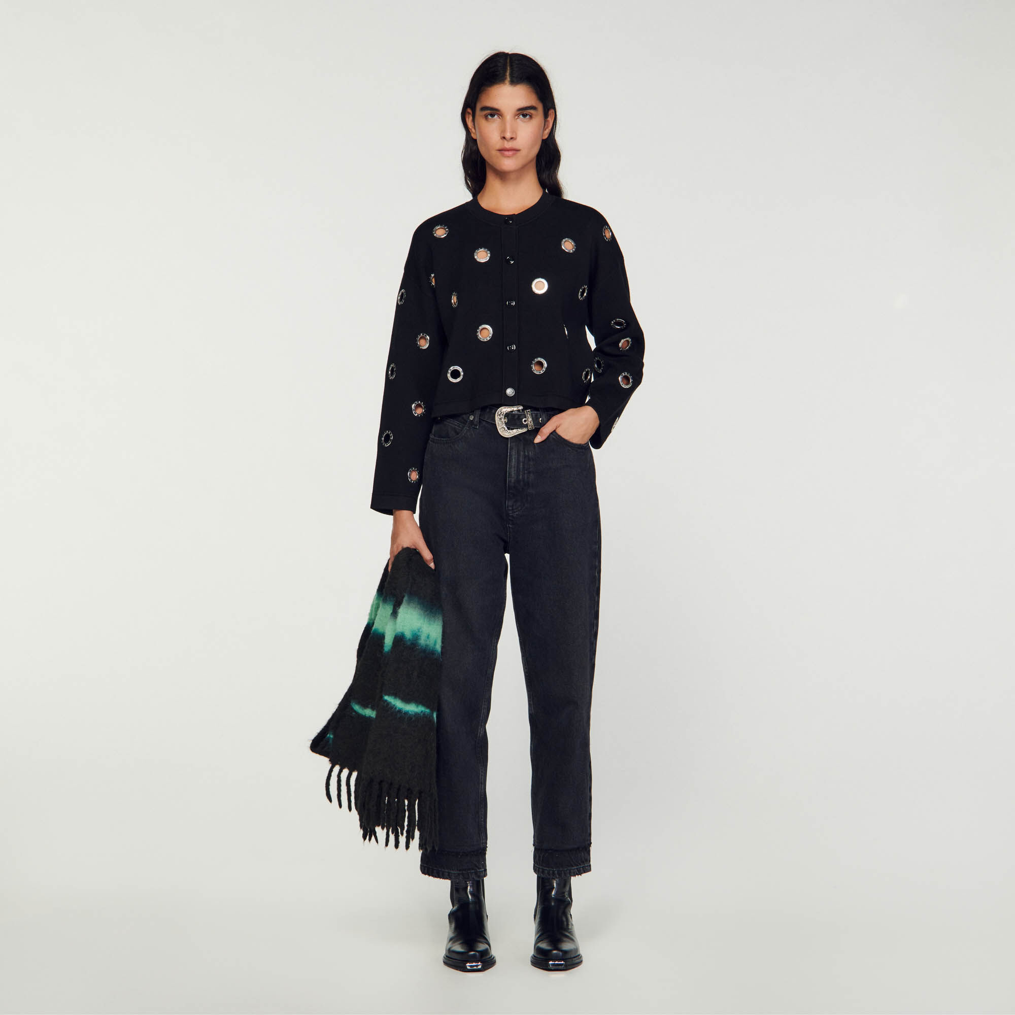 Gilet sandro femme outlet