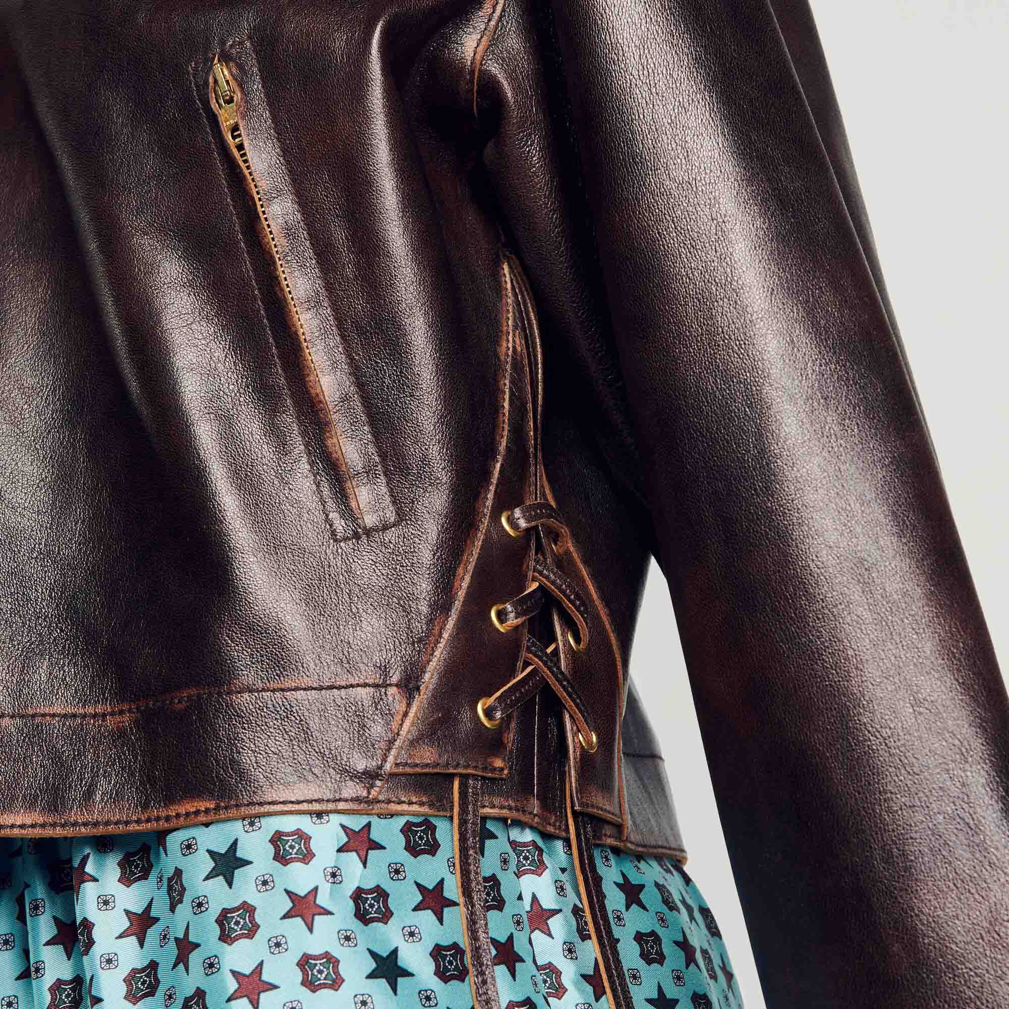 Sandro veste cuir femme best sale