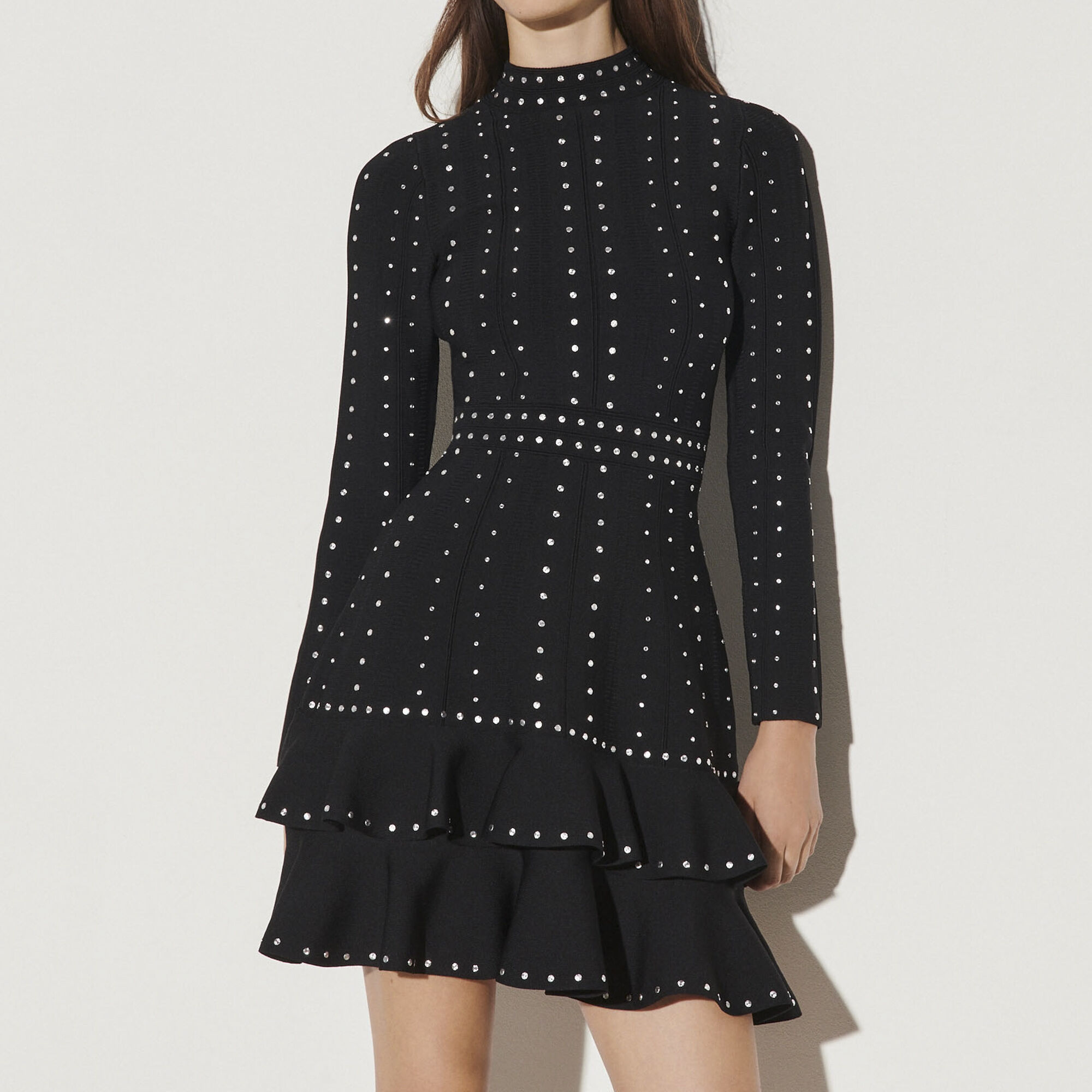 Robe maille sandro