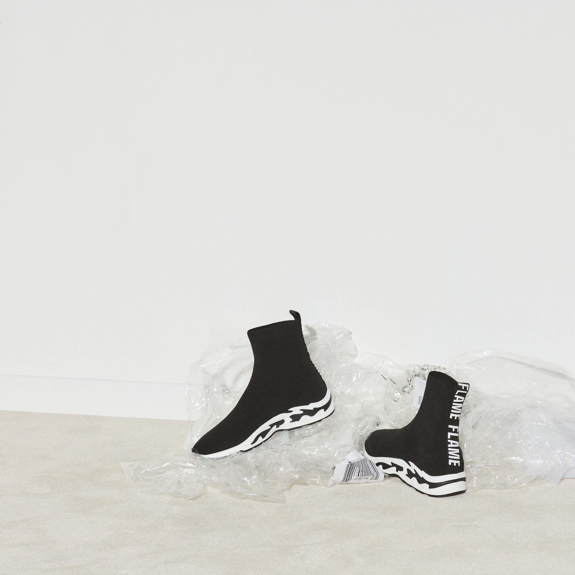 baskets chaussettes sandro