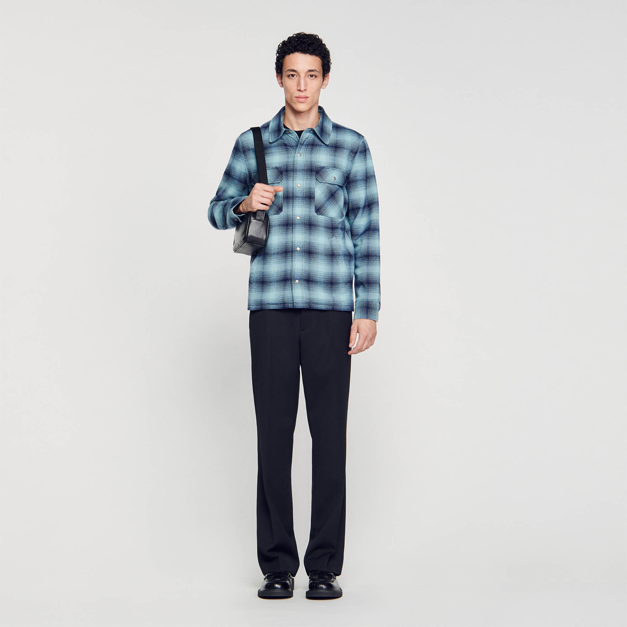 Manteau sandro hotsell carreaux