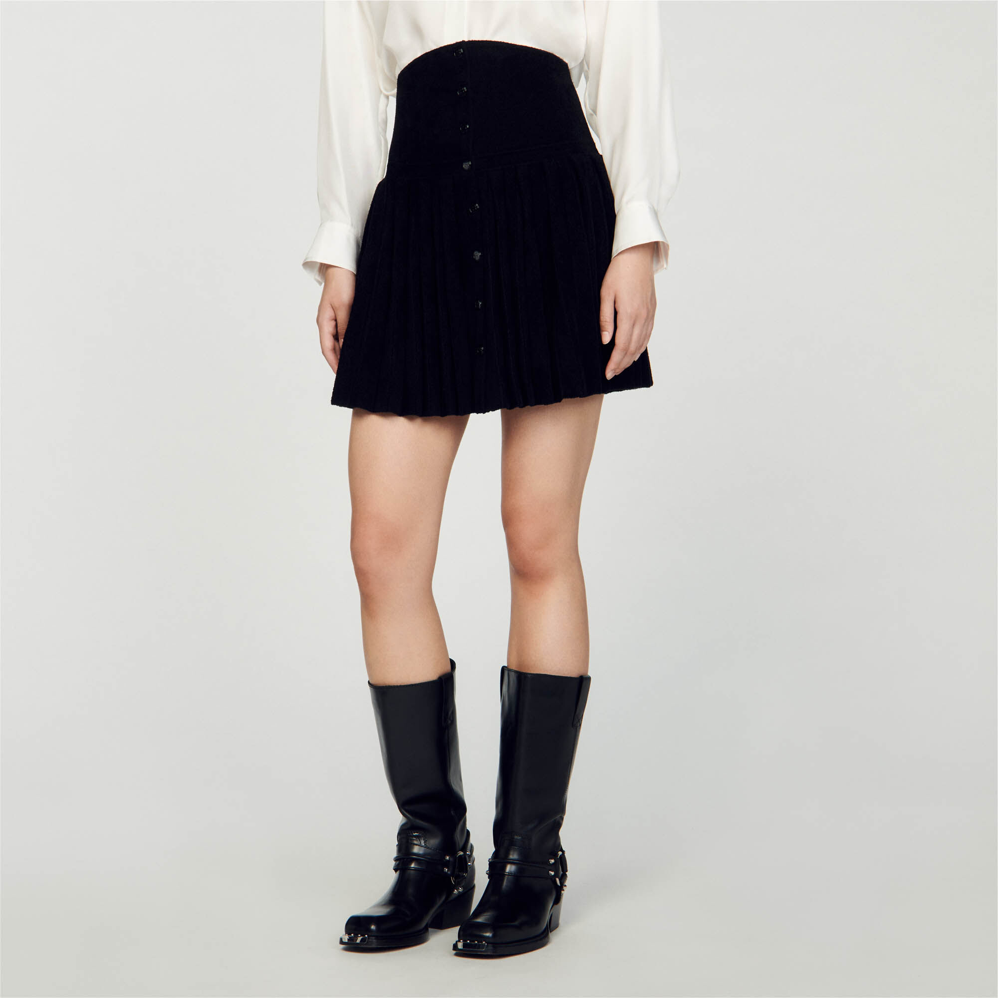 Jupe shop noire sandro