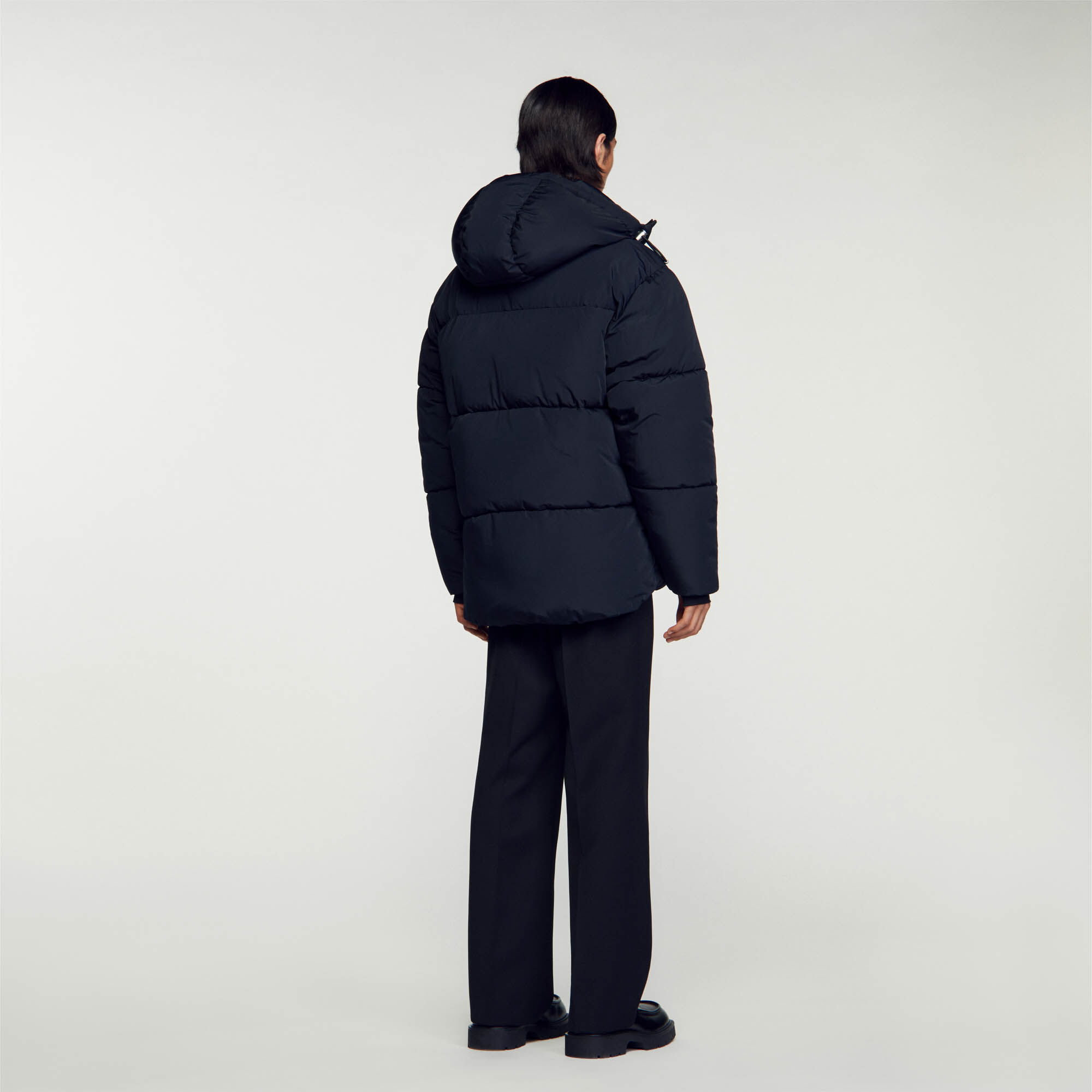 Doudoune trois quarts capuche SHPMA00314 Manteaux Blousons