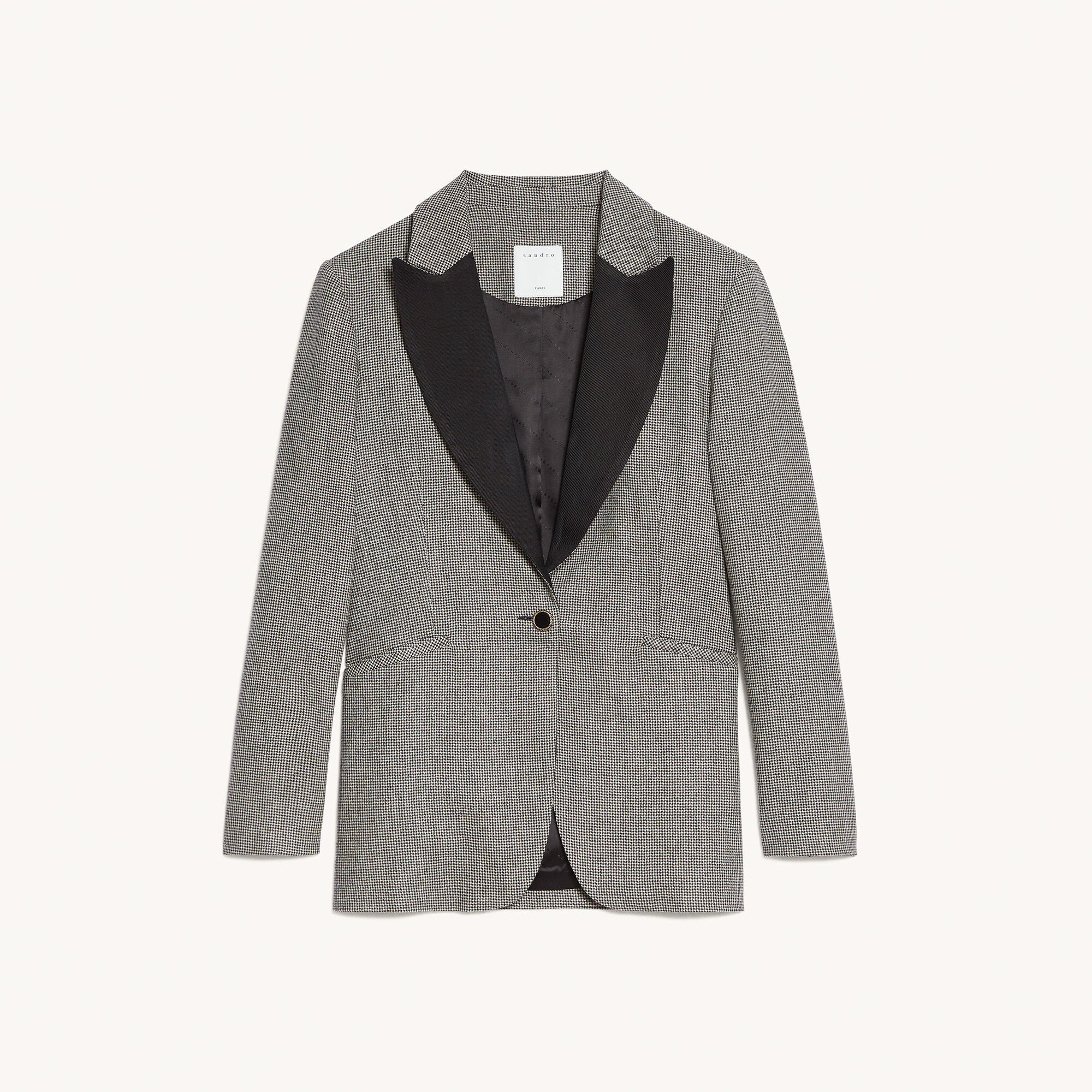 Sandro veste pied de poule clearance