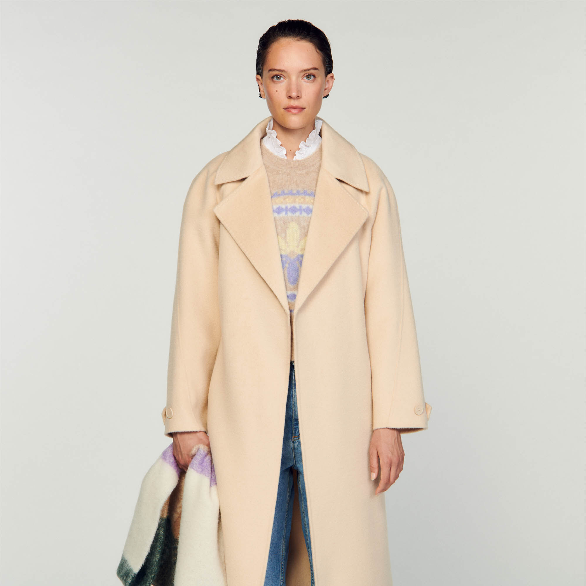 Trench coat sales en laine