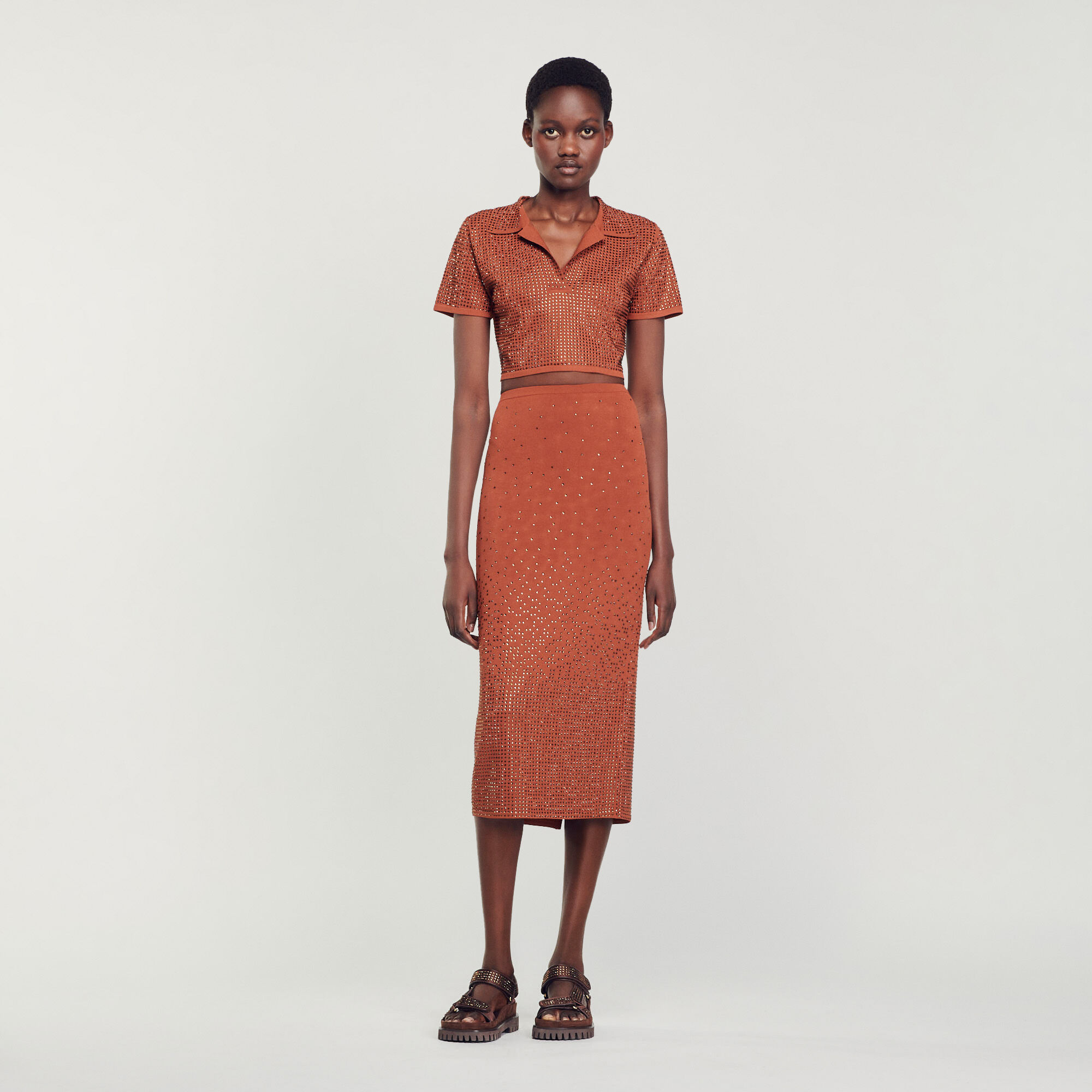 Jupes longues femme Sandro Paris
