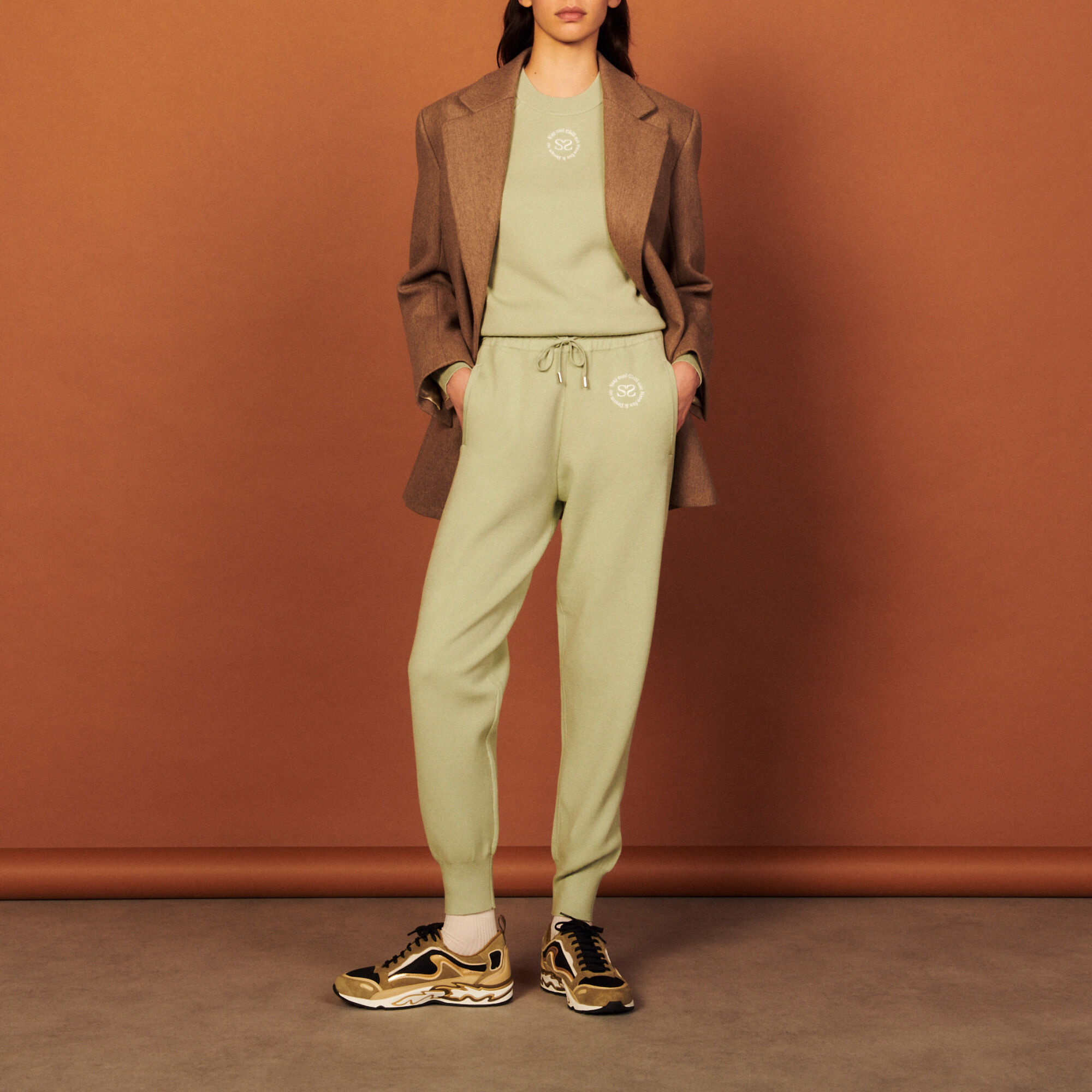 Jogging discount jaune pale