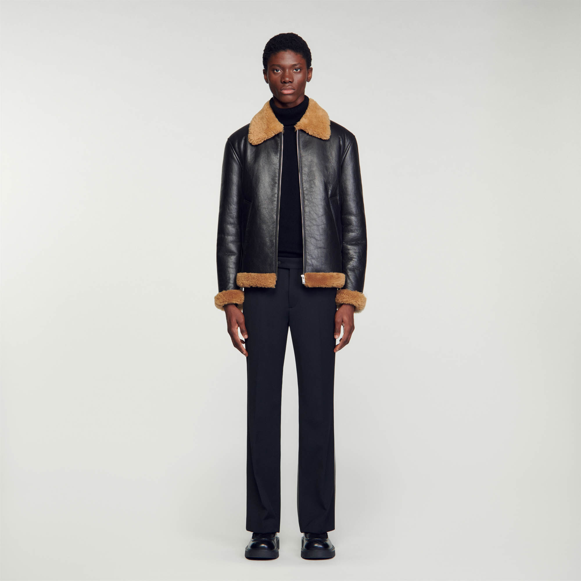 Blouson aviateur sandro homme deals