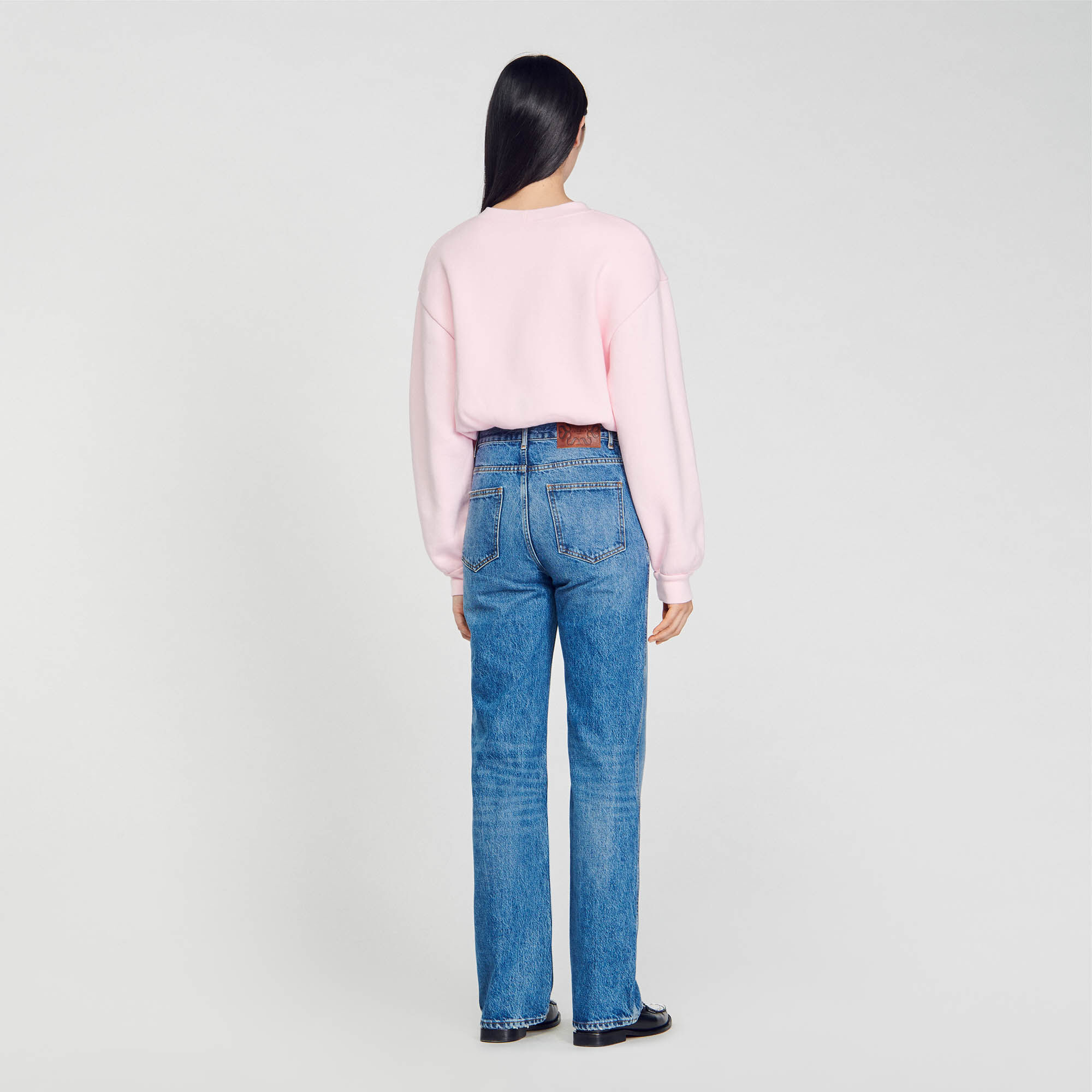 Sandro pull rose sale