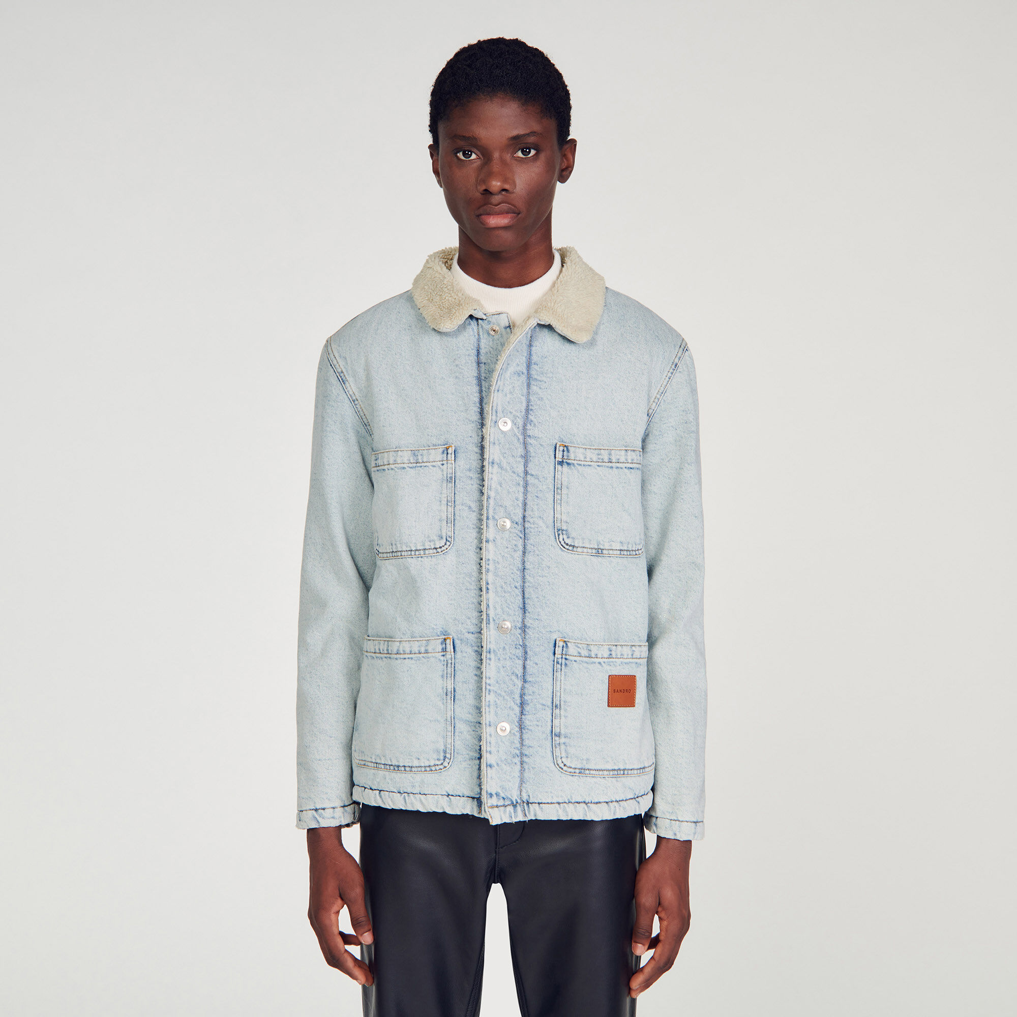 Sandro discount veste jean