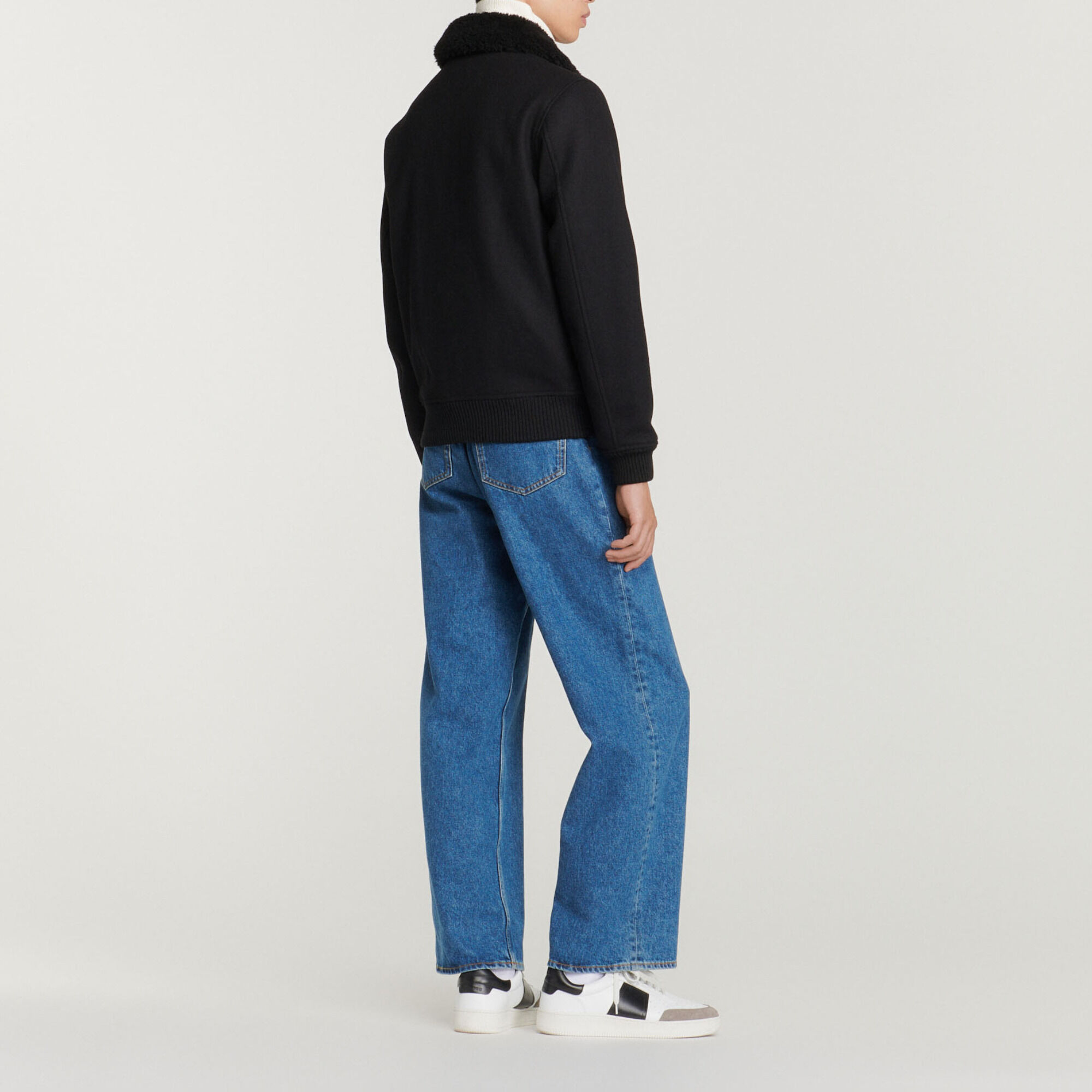 Sandro blouson 2025 homme