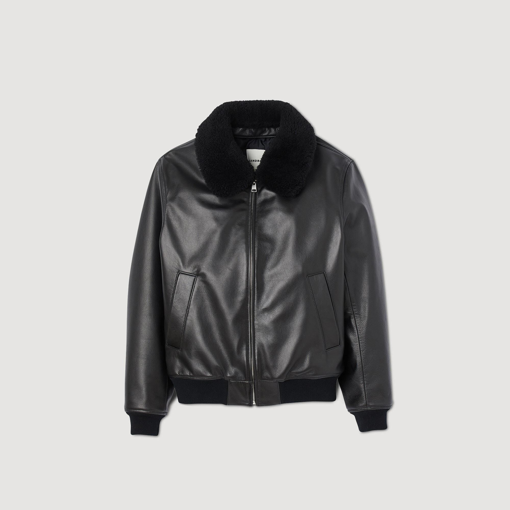 Blouson en cuir