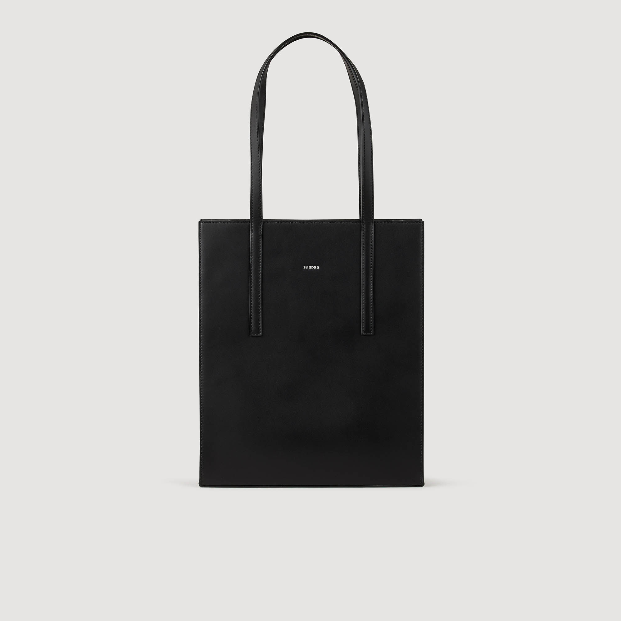 Tote bag deals cuir noir