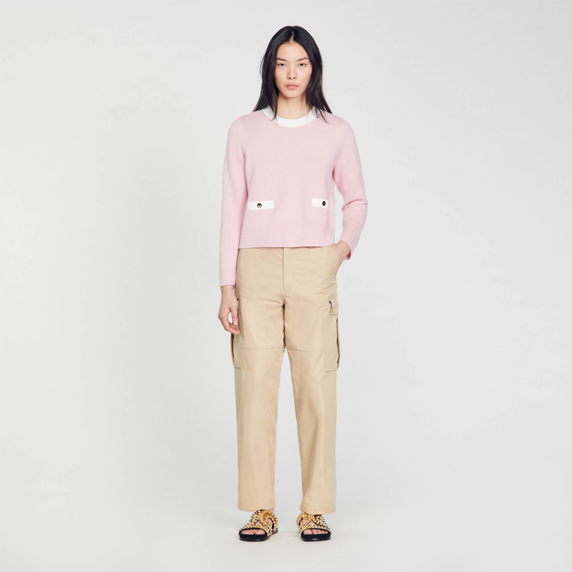 Pull sandro rose discount