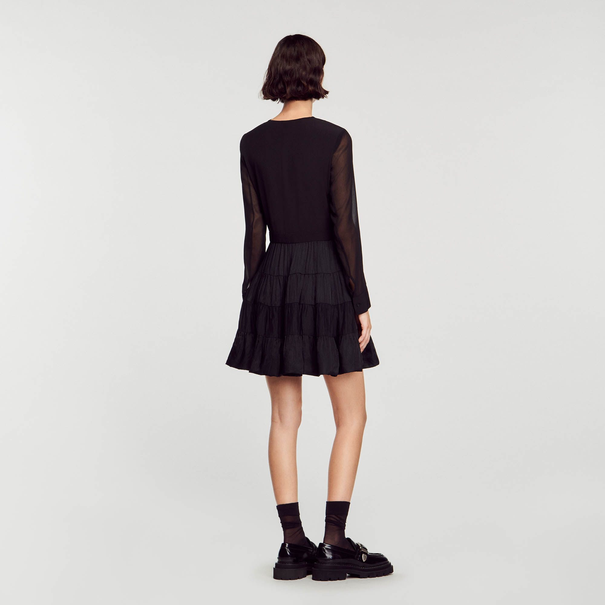 Robe courte sandro outlet