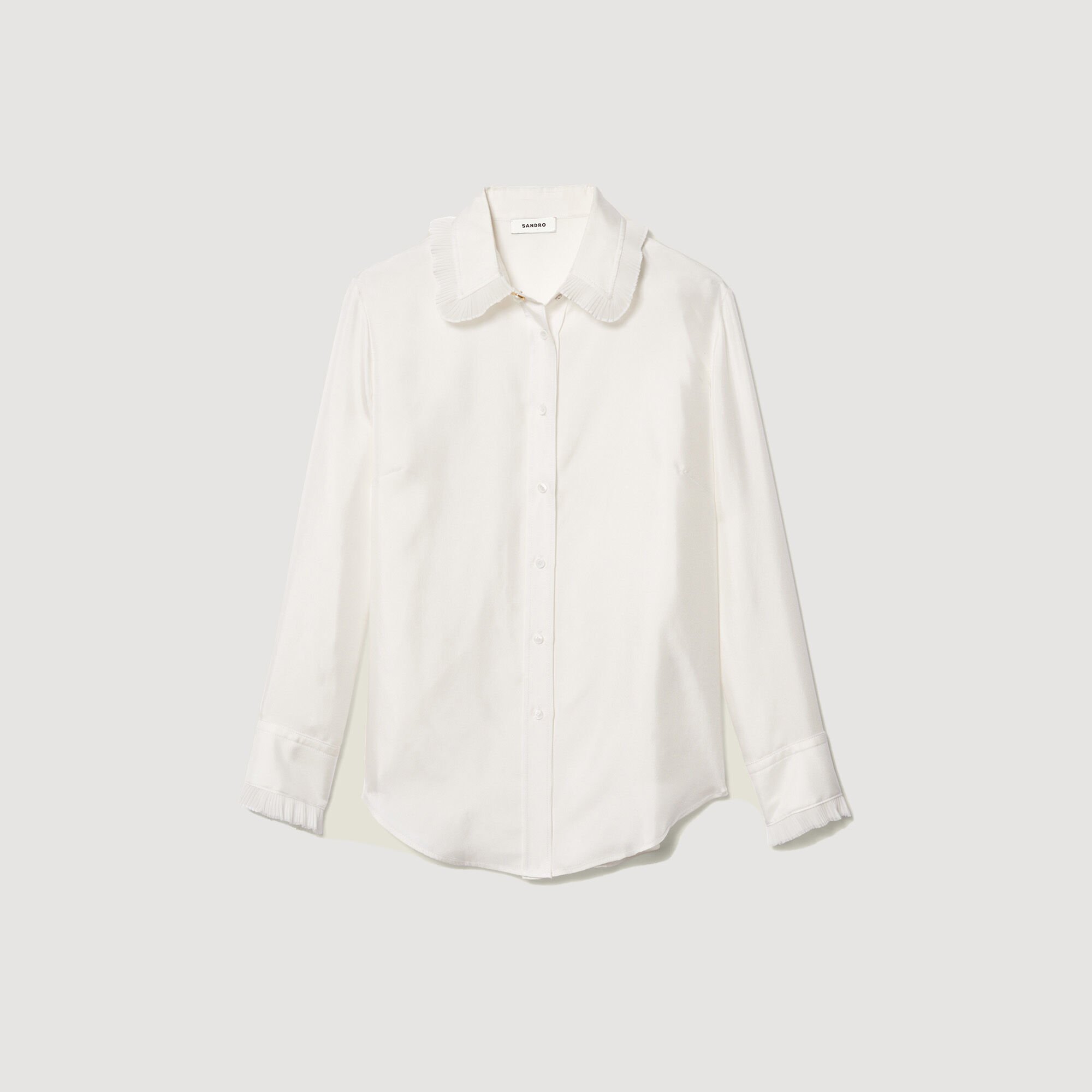 Chemise blanche sandro cheap